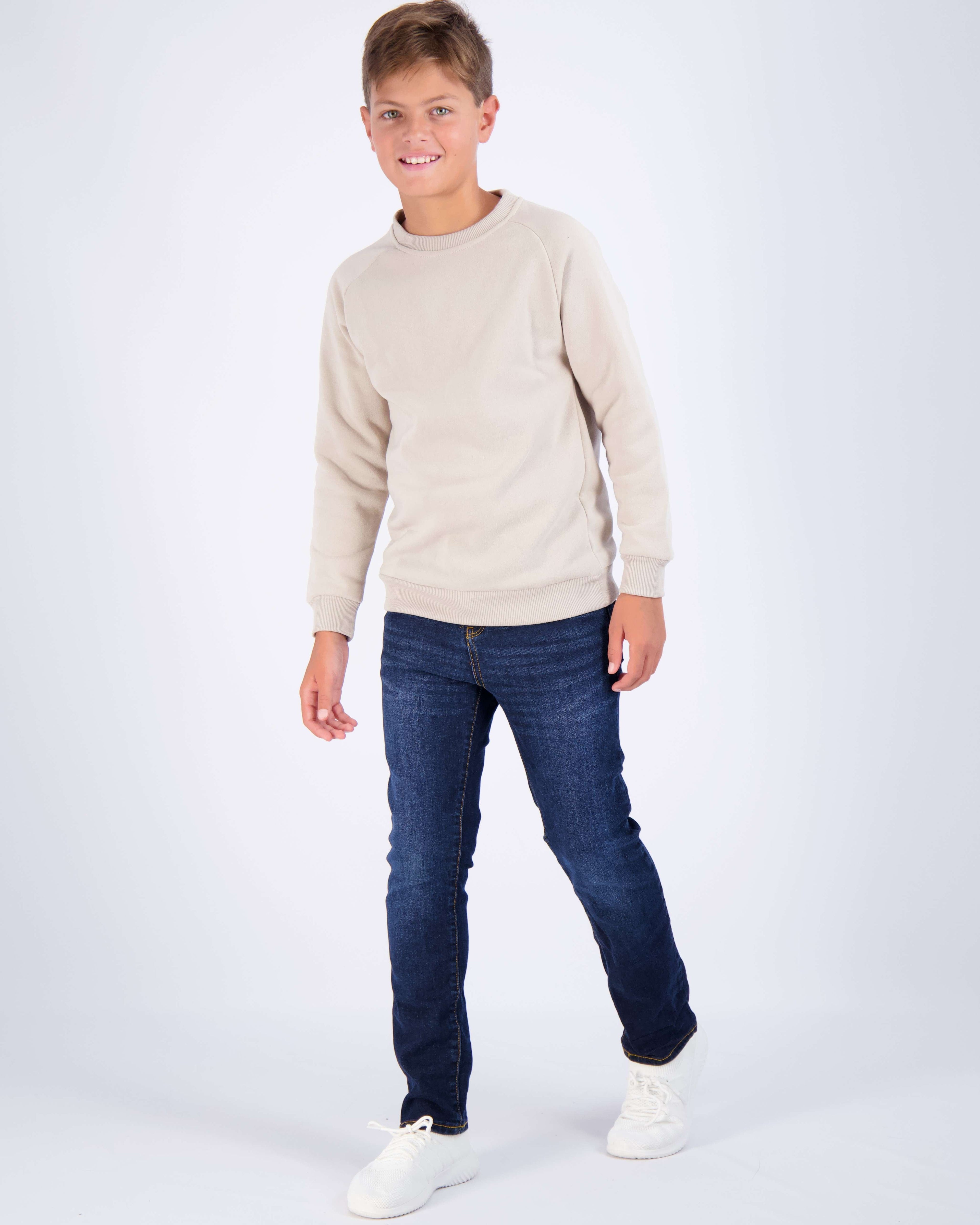 3 Pack: Boys Fleece Crew-Neck Pullover Sweatshirt