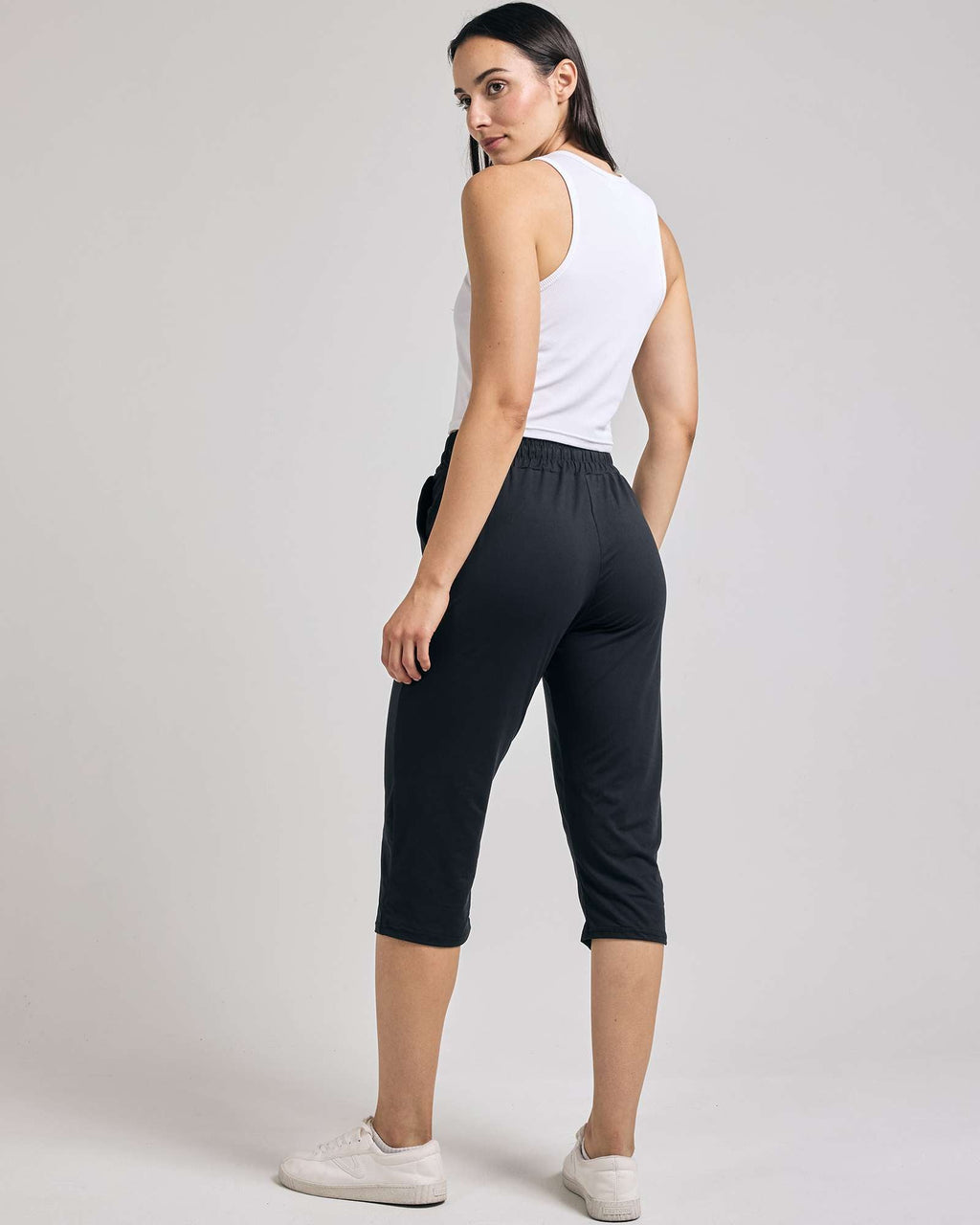 3 Pack: Women's Capri Open Bottom Sweatpants