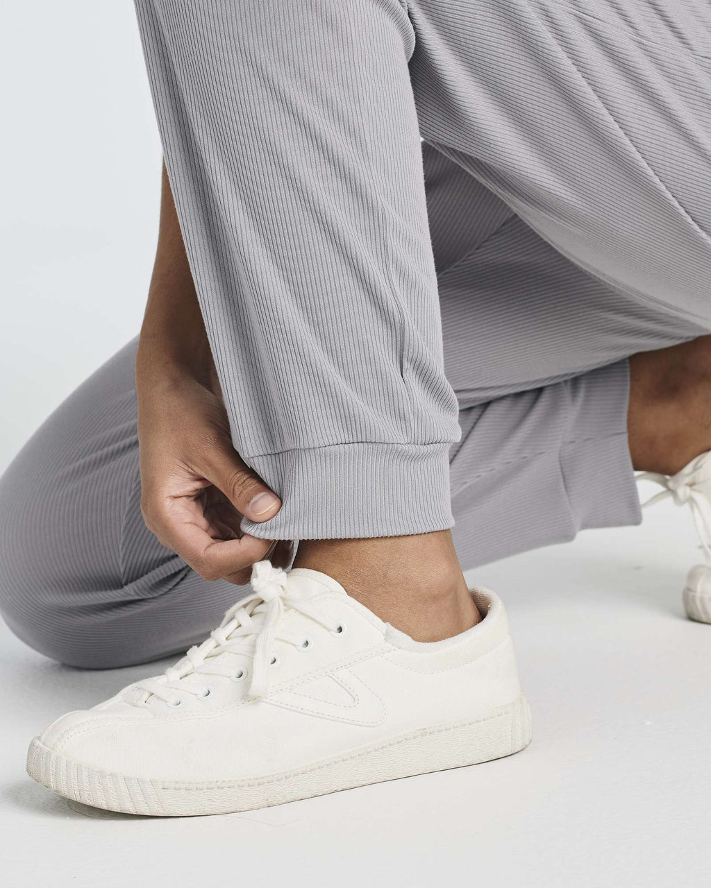 3 Pack: Women's Ribbed Lounge Jogger Sweatpants