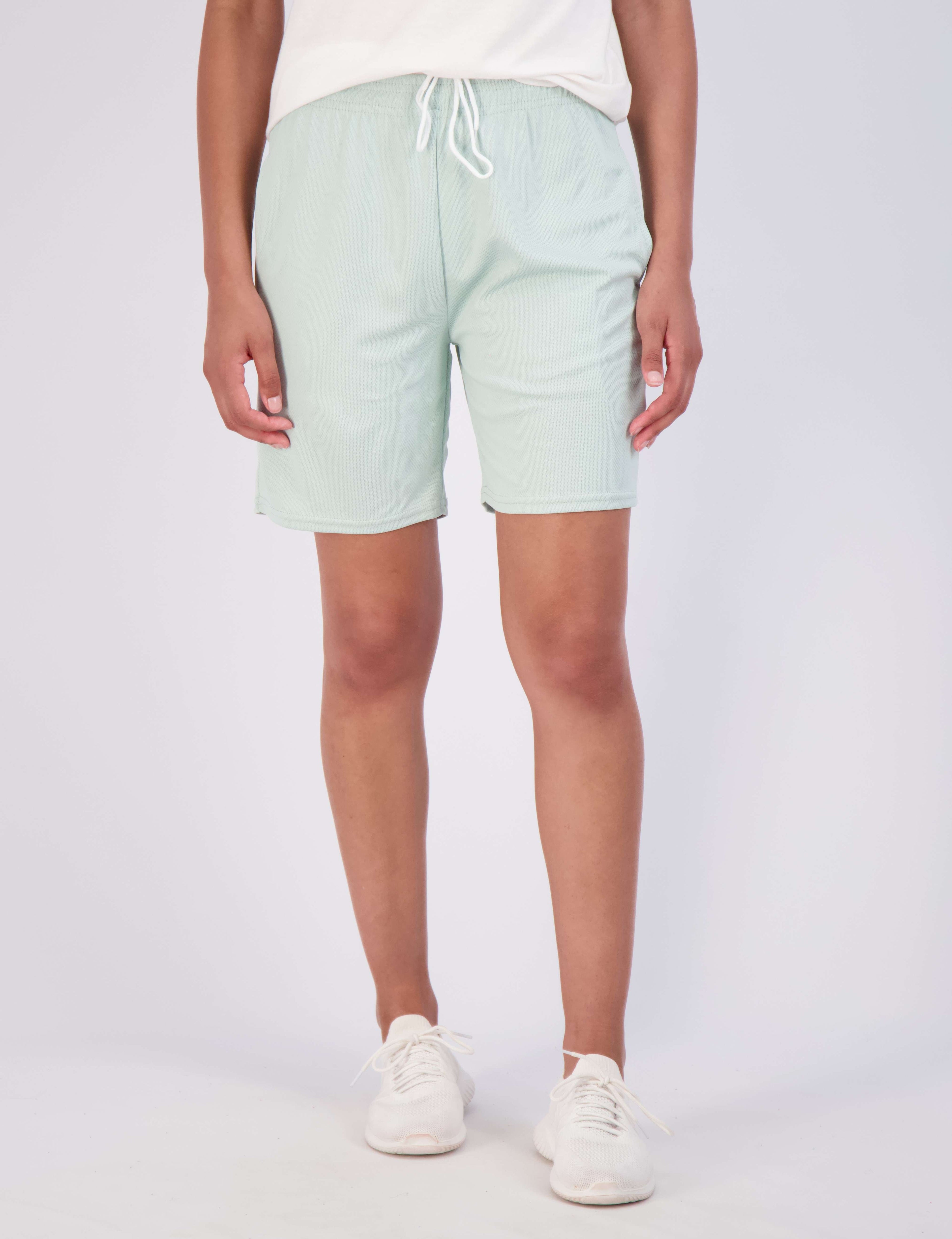 4 Pack: Women's 7" Mesh Quick-Dry Bermuda Shorts