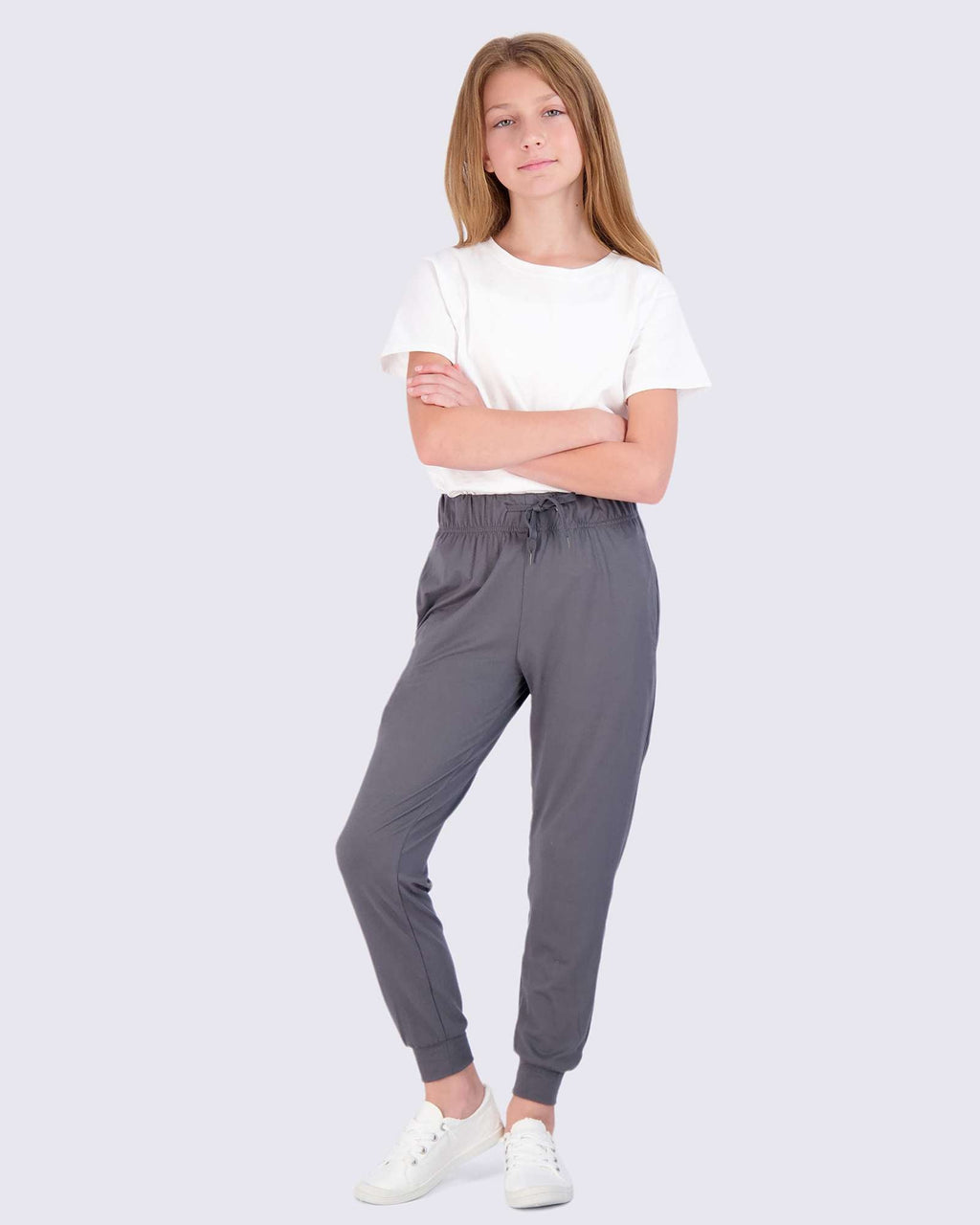 3 Pack: Girls Super-Soft Lounge Jogger Sweatpants