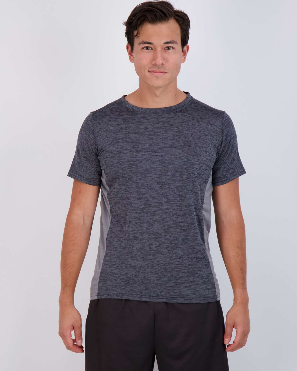 5 Pack: Mens Dry-Fit Active Crew Neck T-Shirt
