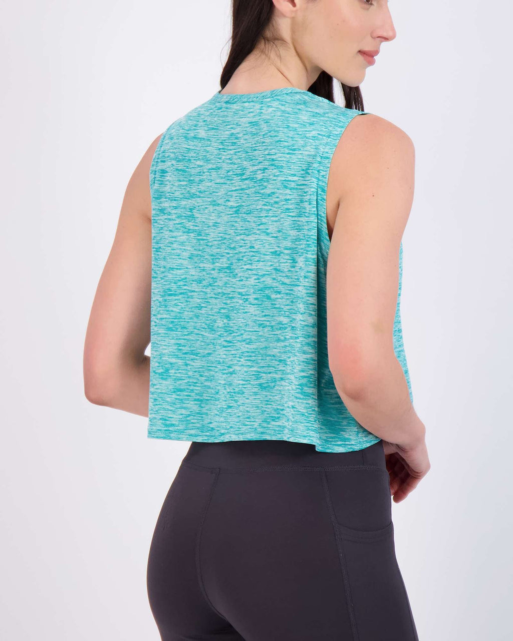 5 Pack: Women's Dry Fit Crop Tank Top
