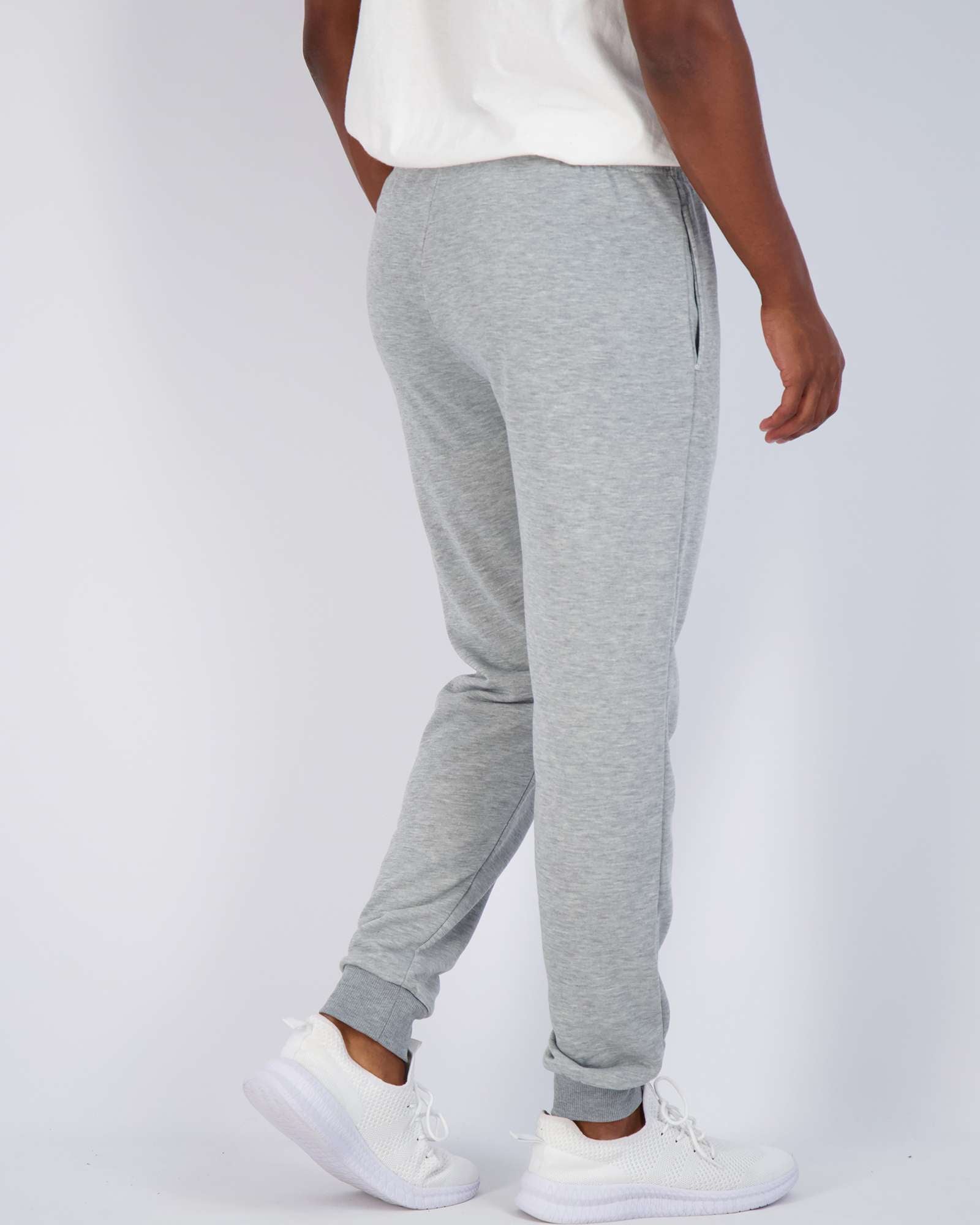 3 Pack: Mens French Terry Casual Jogger Sweatpants