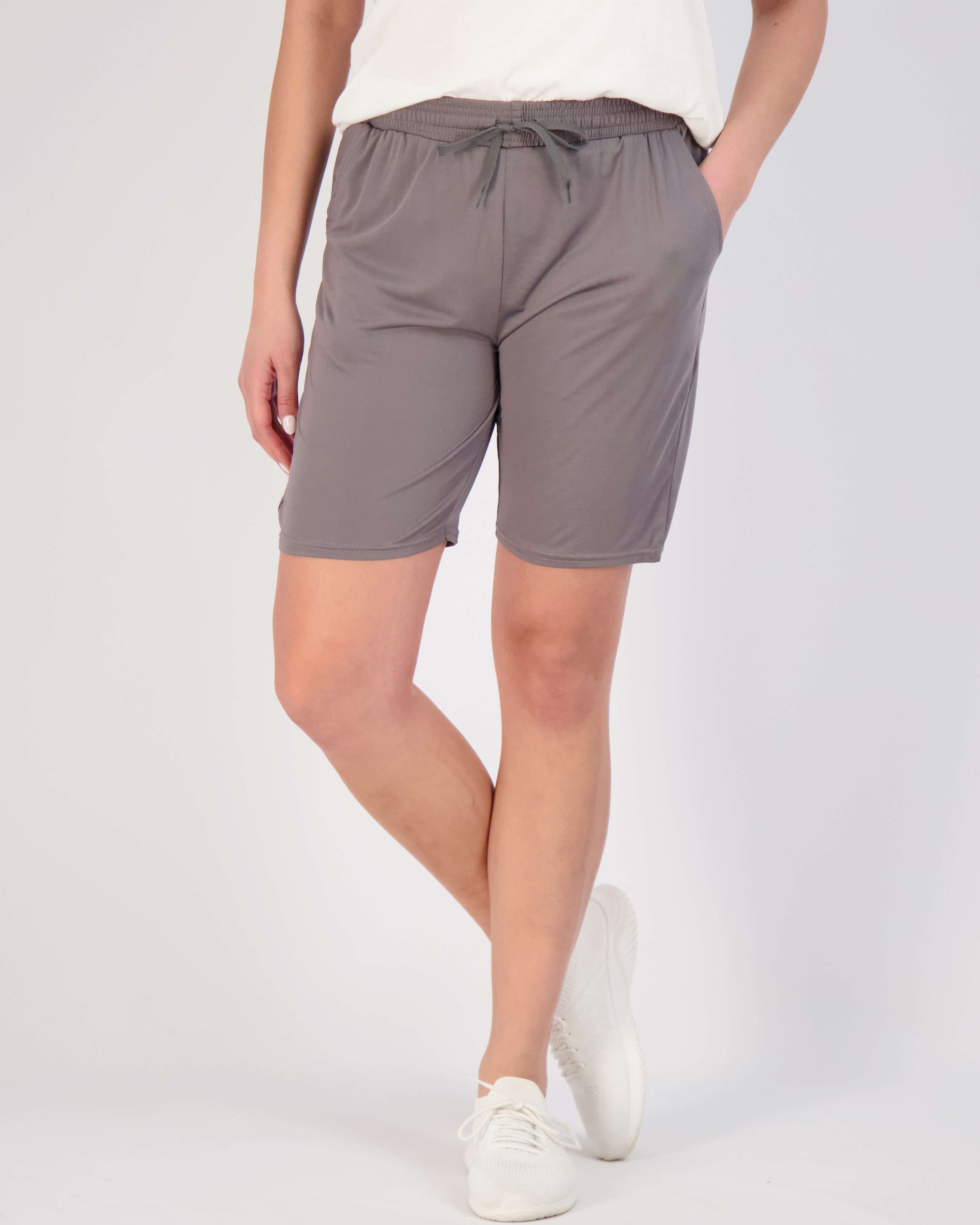 4 Pack: Womens Dry-Fit 7" Bermuda Shorts