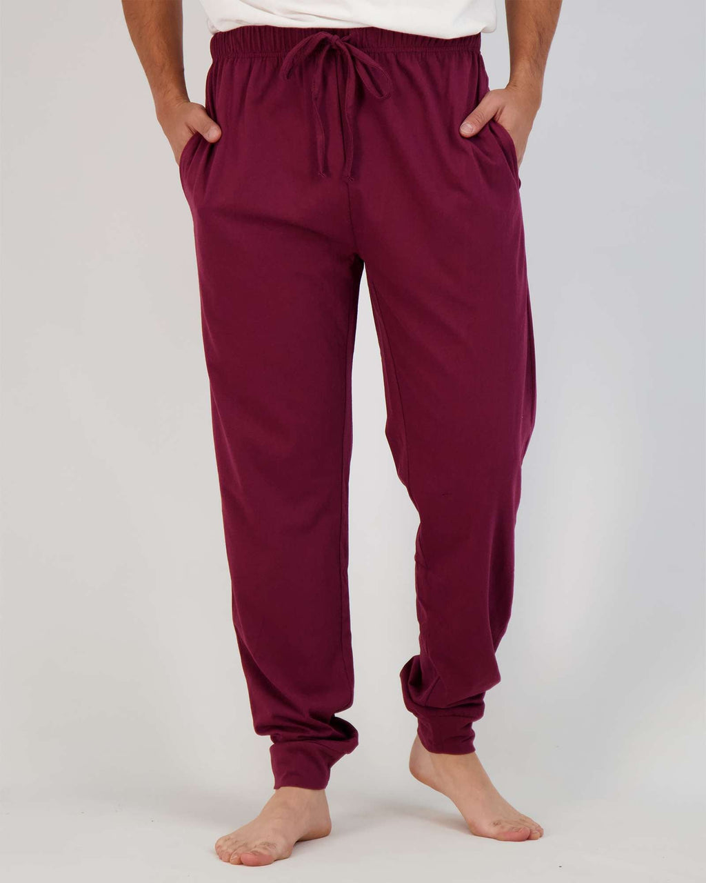 3 Pack: Mens Cotton Sleep Lounge Joggers