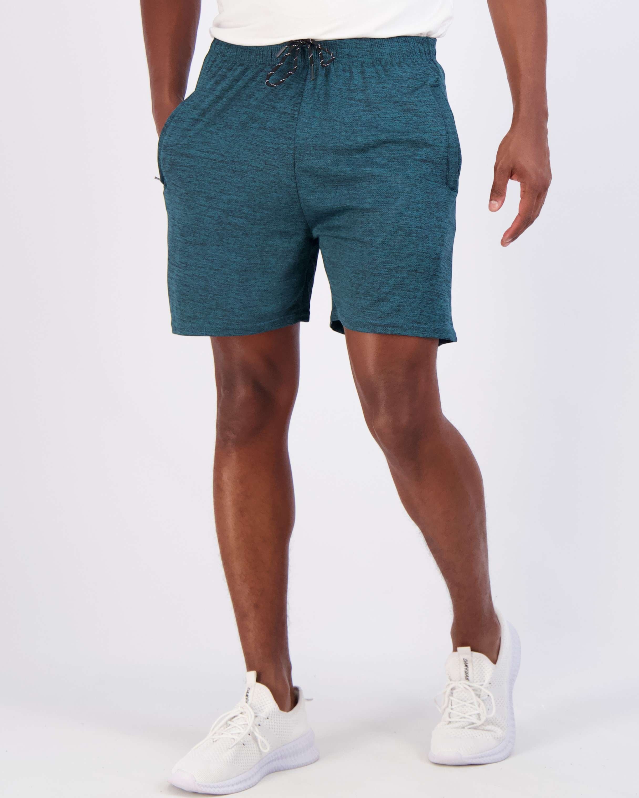 4 Pack: Men's 5" Mesh Running Shorts with Zipper Pockets