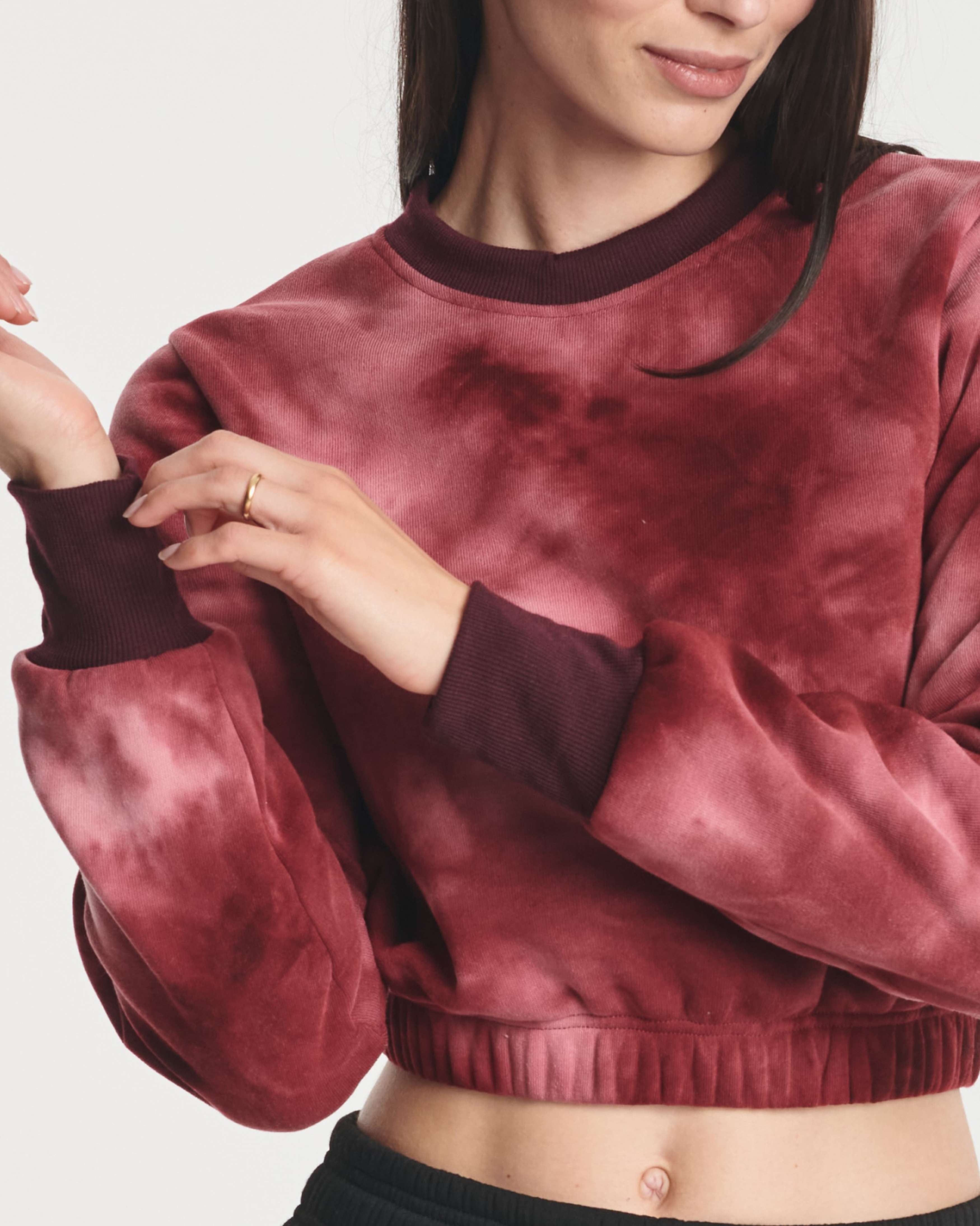 3 Pack: Women's Fleece Cropped Sweatshirt (Available in Plus Size)