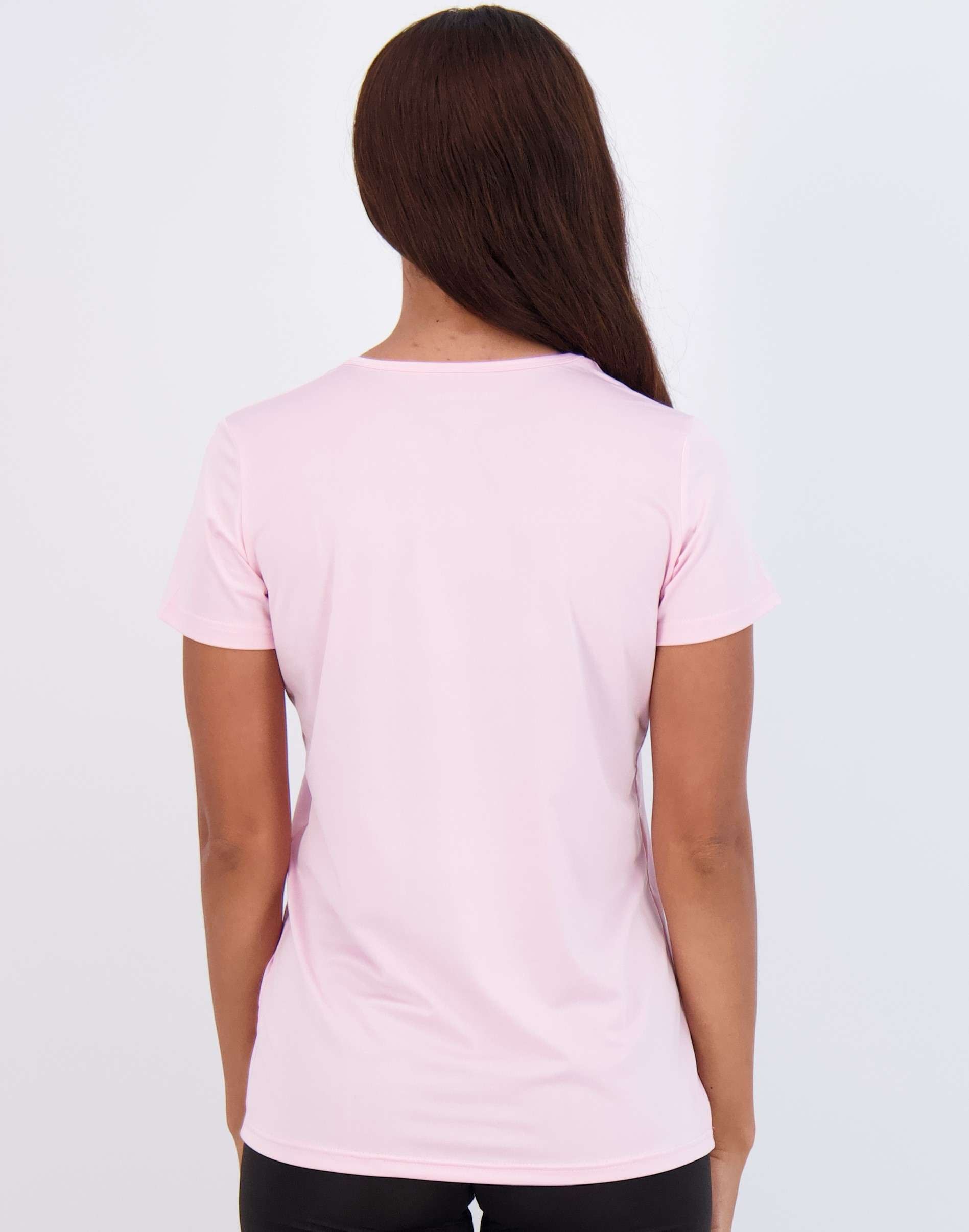 5 Pack: Womens Dry Fit Short-Sleeve Crew Neck Active T-Shirt