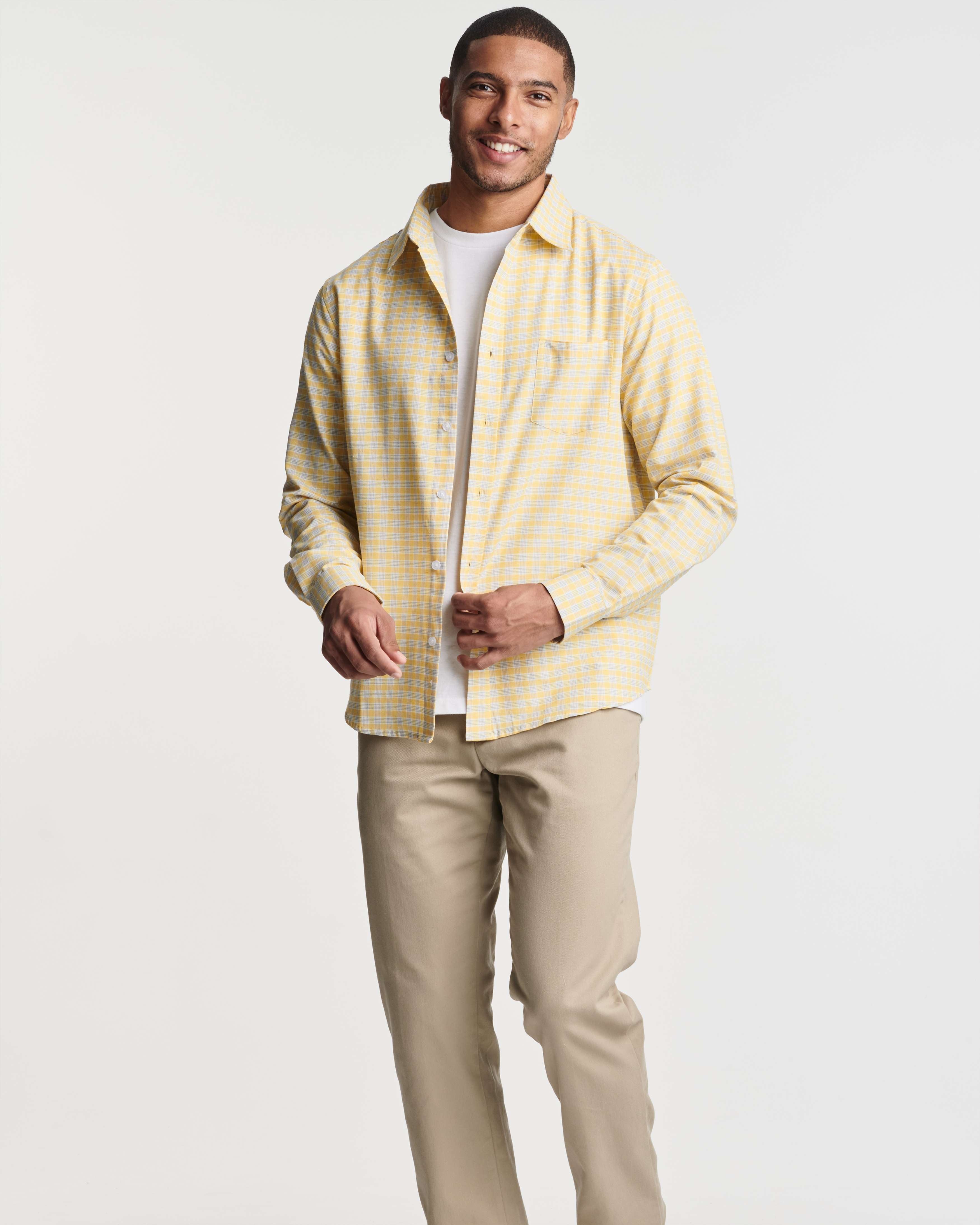 3 Pack: Men's Regular-Fit Long Sleeve Poplin Shirt (Available in Big & Tall)