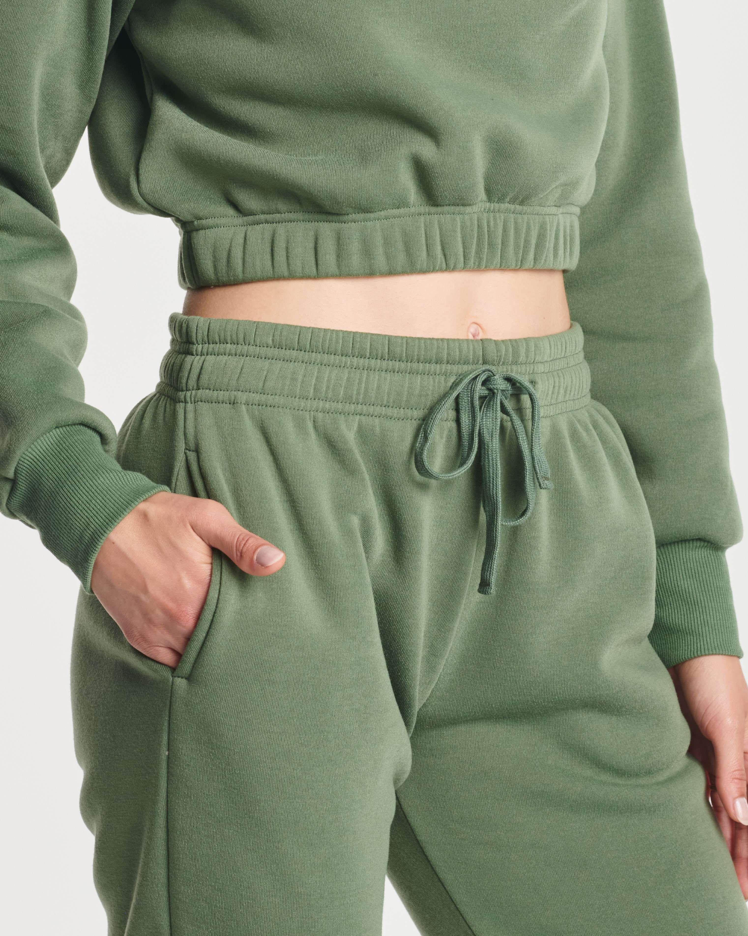 3 Pack: Women's Fleece Jogger Sweatpants with Elastic Cuff (Available in Plus Size)