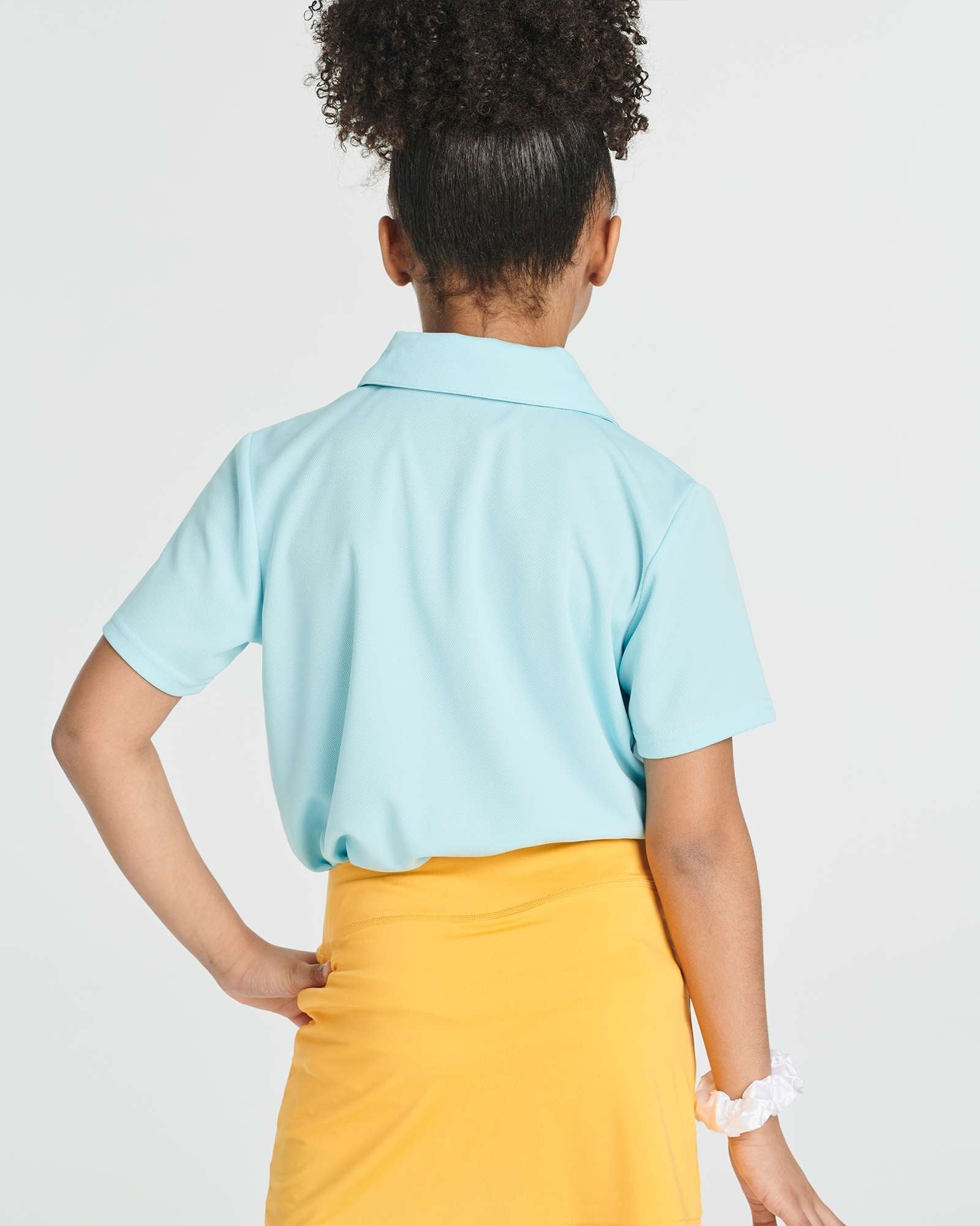 3 Pack: Girls' Short Sleeve Performance Polo