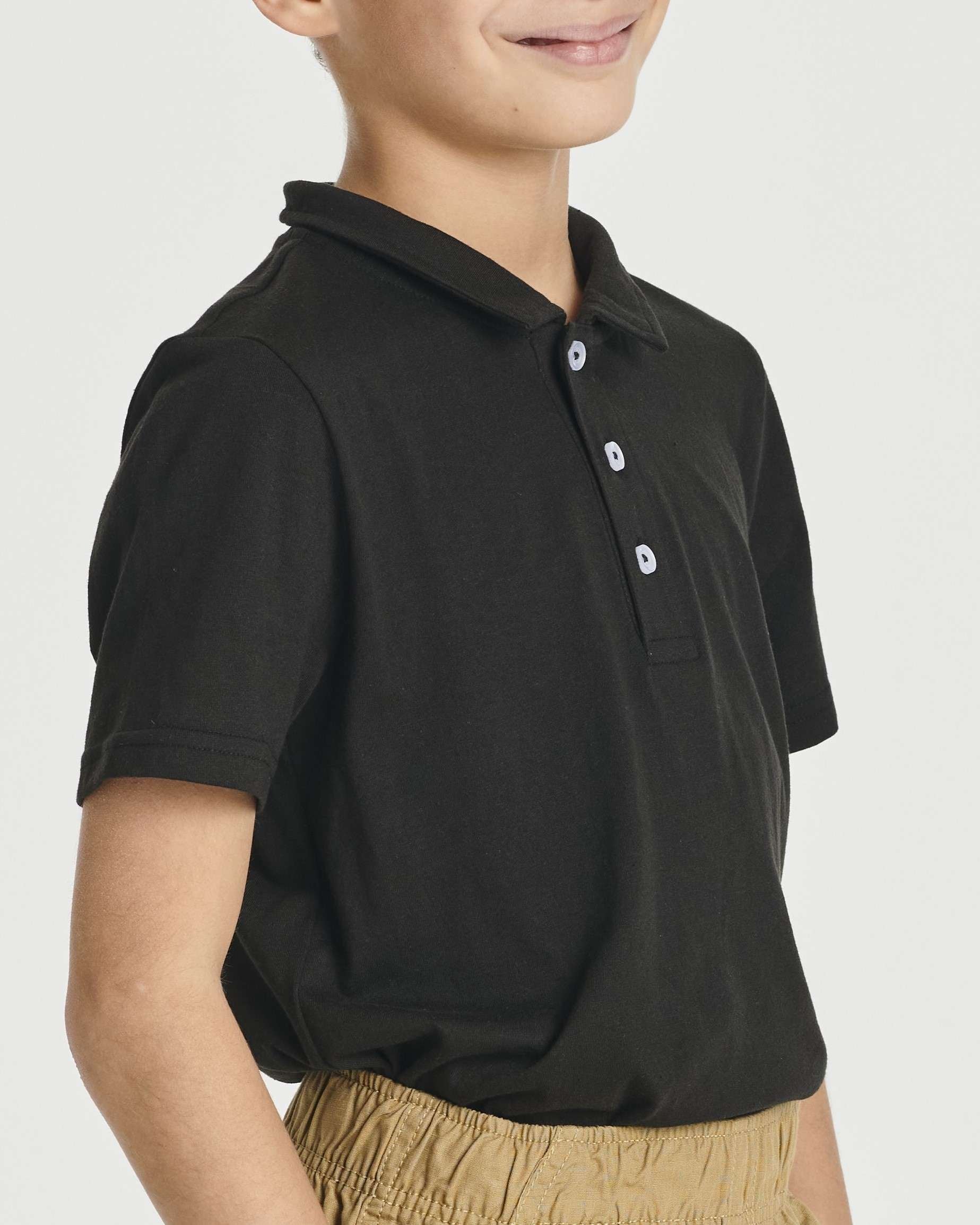 3 Pack: Boys' Jersey Cotton Polo Shirt