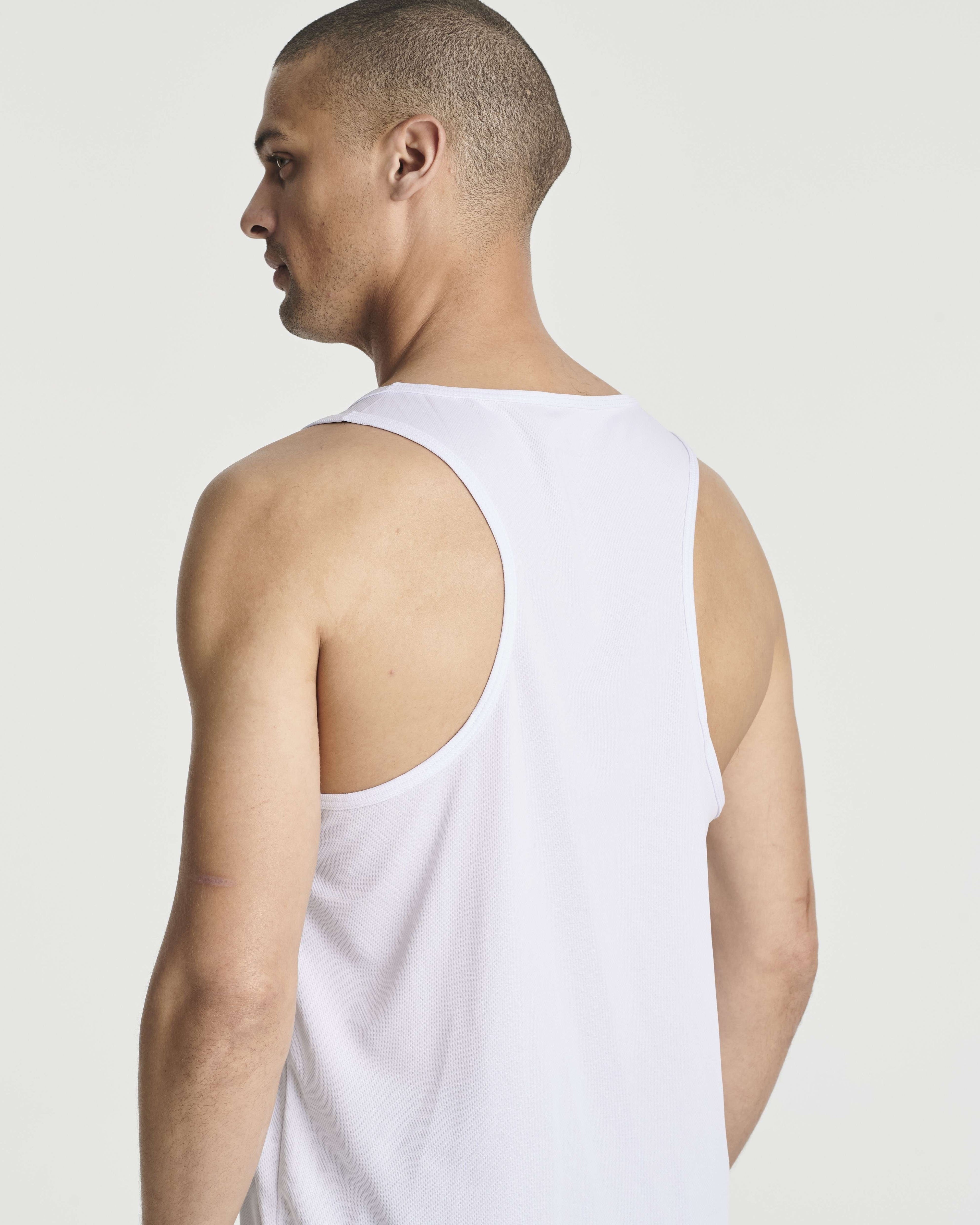 5 Pack: Men's Mesh Y-Back Muscle Tank Top (Available in Big & Tall)