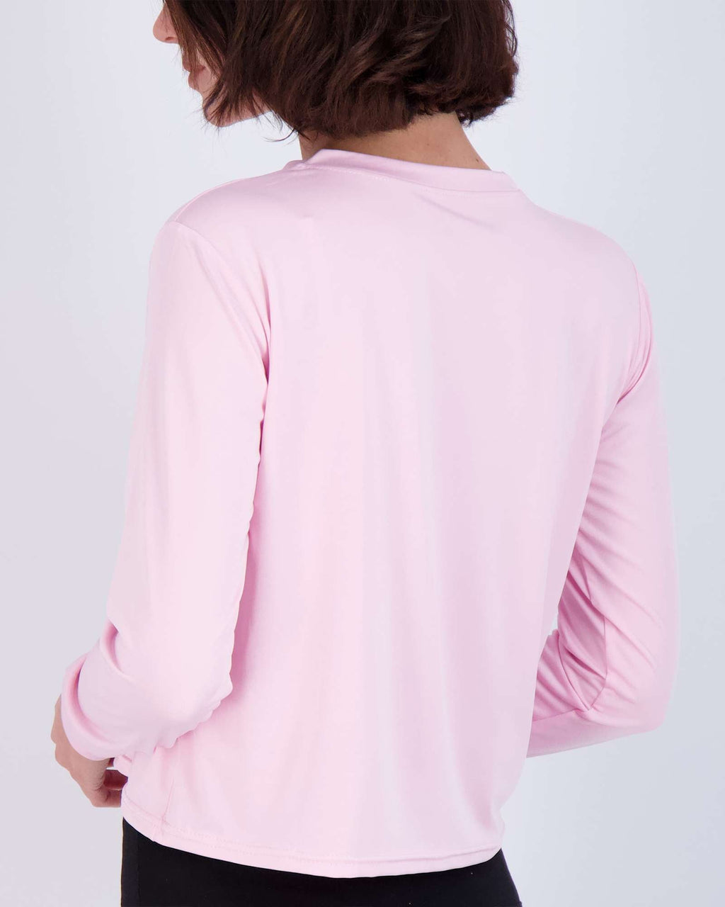 5 Pack: Womens Dry Fit Crop Top Long Sleeve