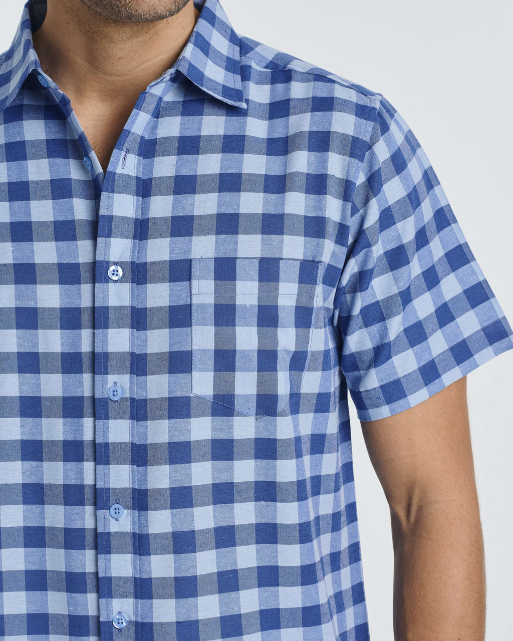 3 Pack: Men's Regular-Fit Short Sleeve Woven Shirt