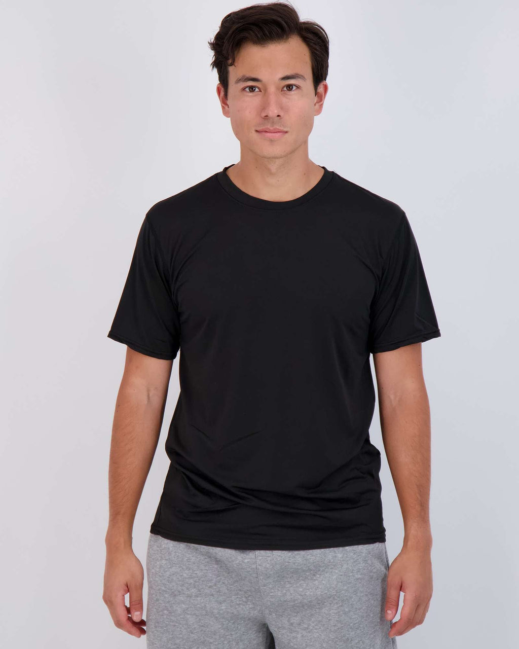 5 Pack: Mens Dry-Fit Active Crew Neck T-Shirt