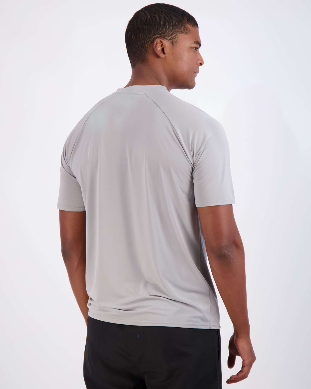4 Pack: Men's Short Sleeve Rash Guard Shirt (Available In Big & Tall)