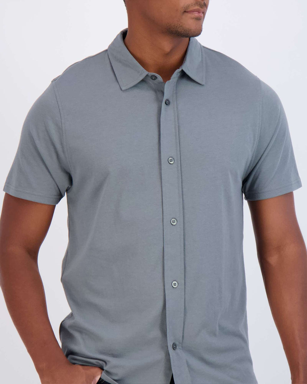 3 Pack: Men's Regular Fit Short Sleeve Button Down Shirt (Available in Big & Tall)