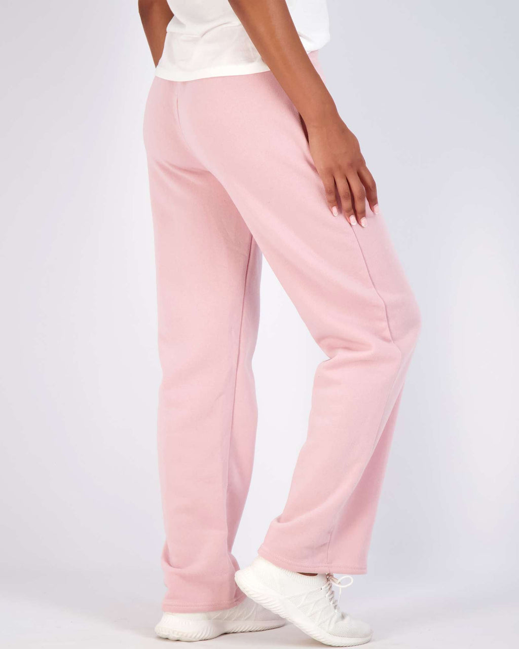 3 Pack: Womens Fleece Open Bottom Sweatpants