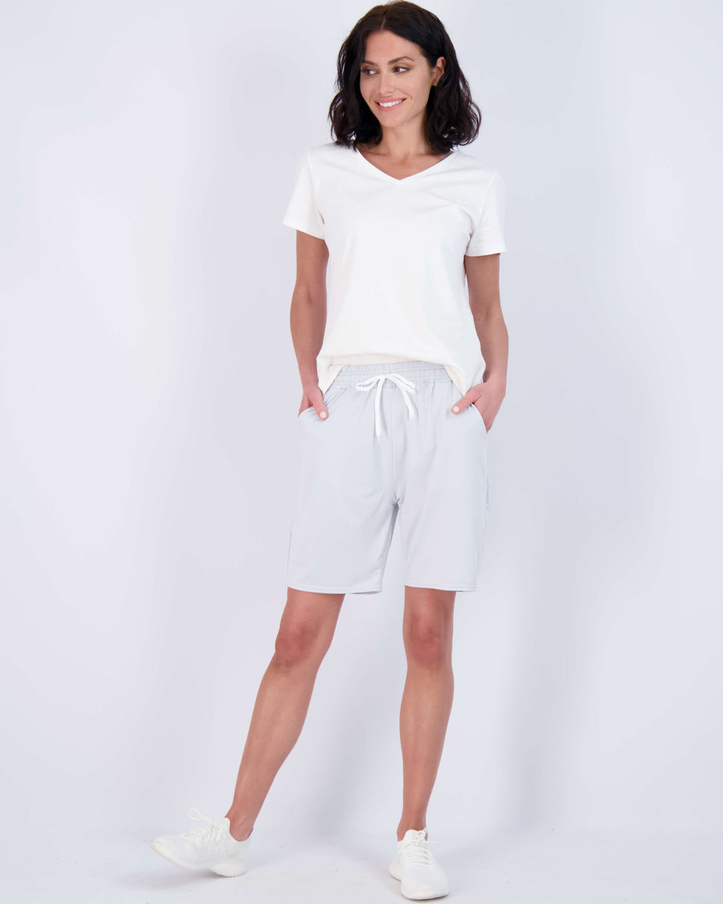4 Pack: Womens Dry-Fit 7" Bermuda Shorts