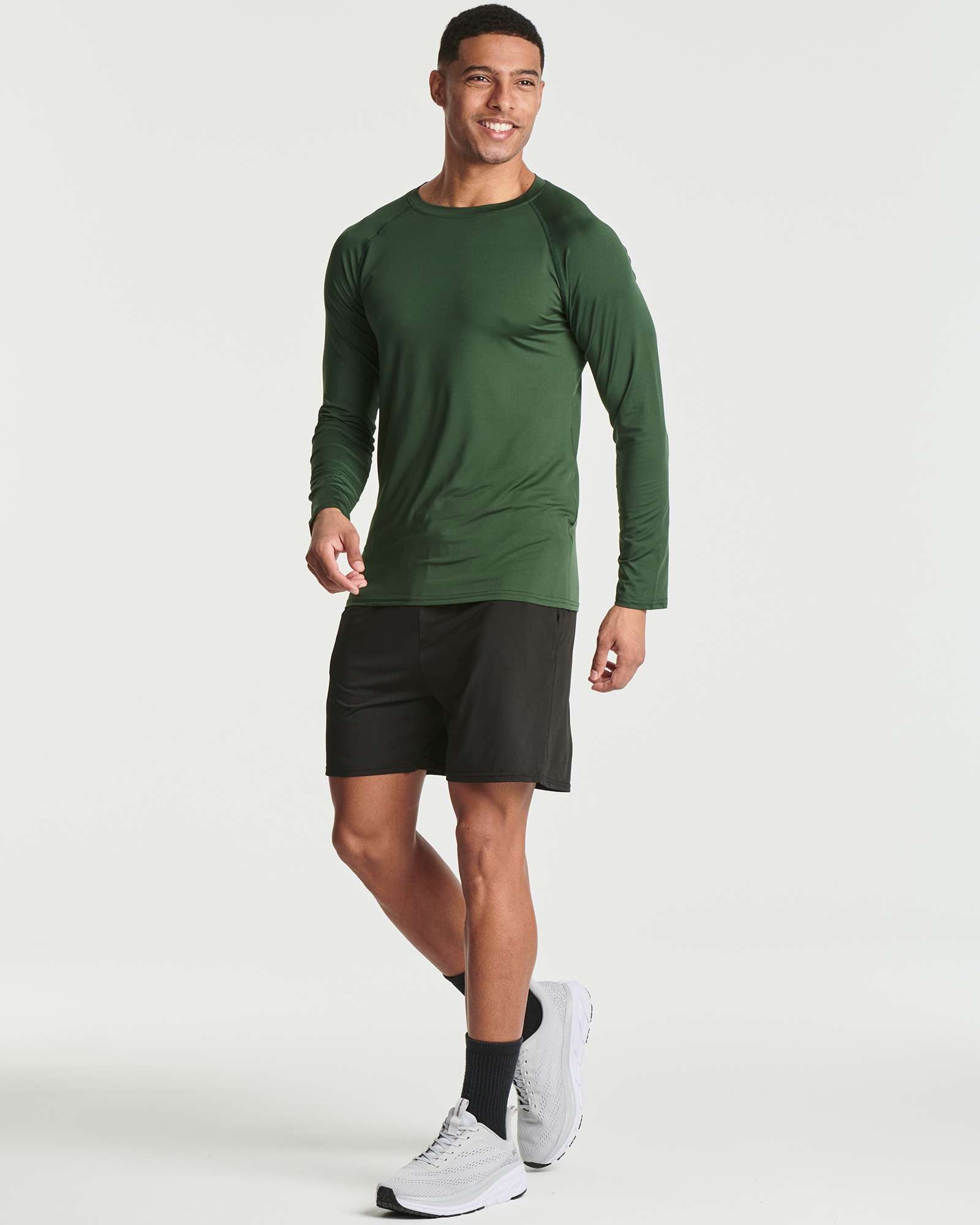 4 Pack: Mens Compression Long Sleeve Shirt