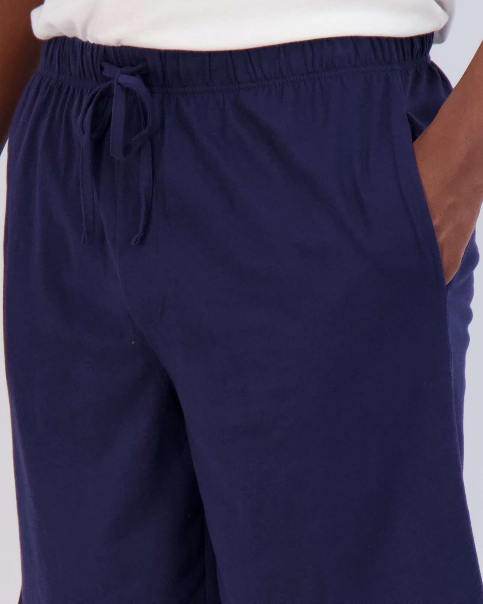 3 Pack:Mens Cotton Sleep Pajama Lounge Shorts