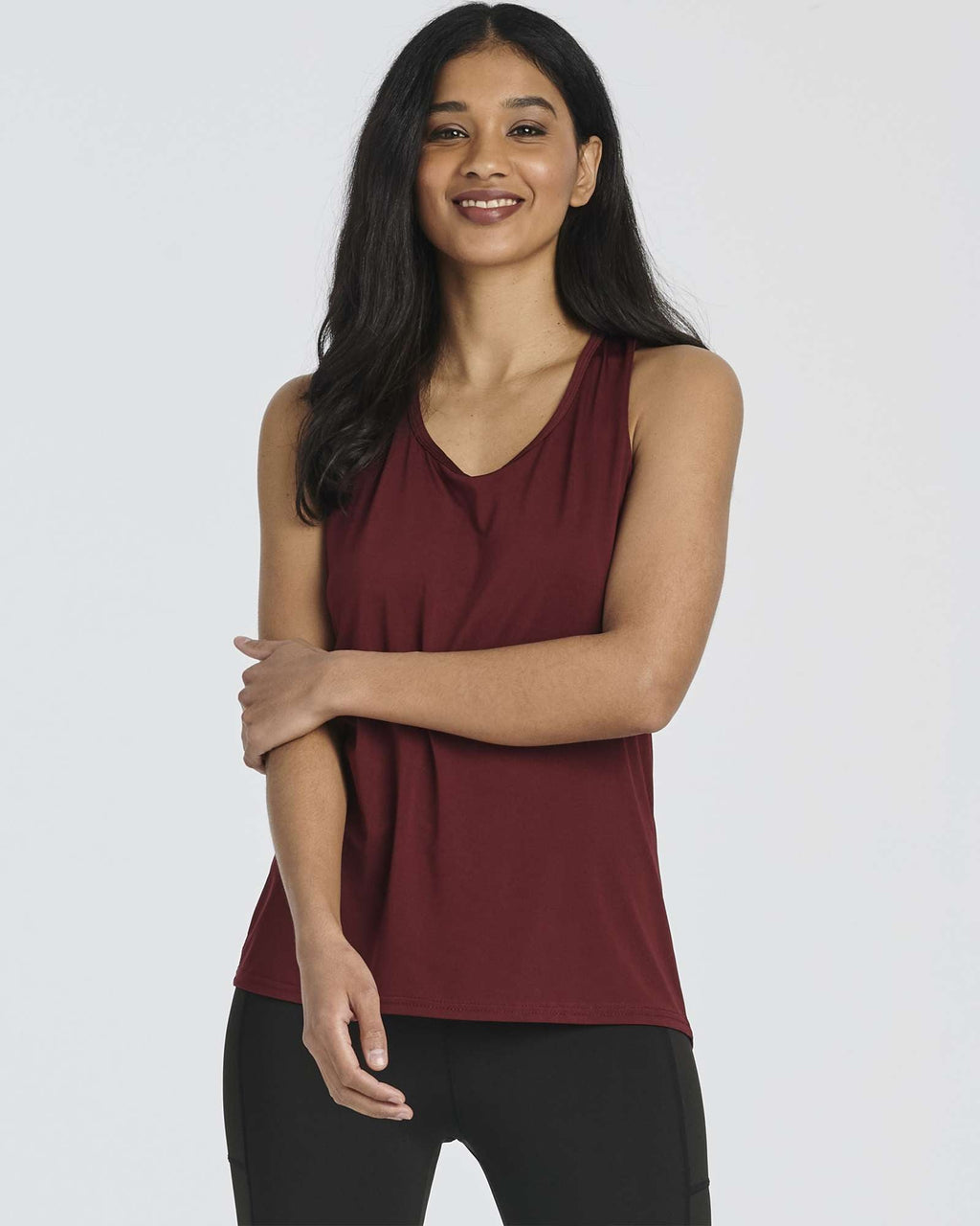 5 Pack: Women's Crossback Workout Tank Top