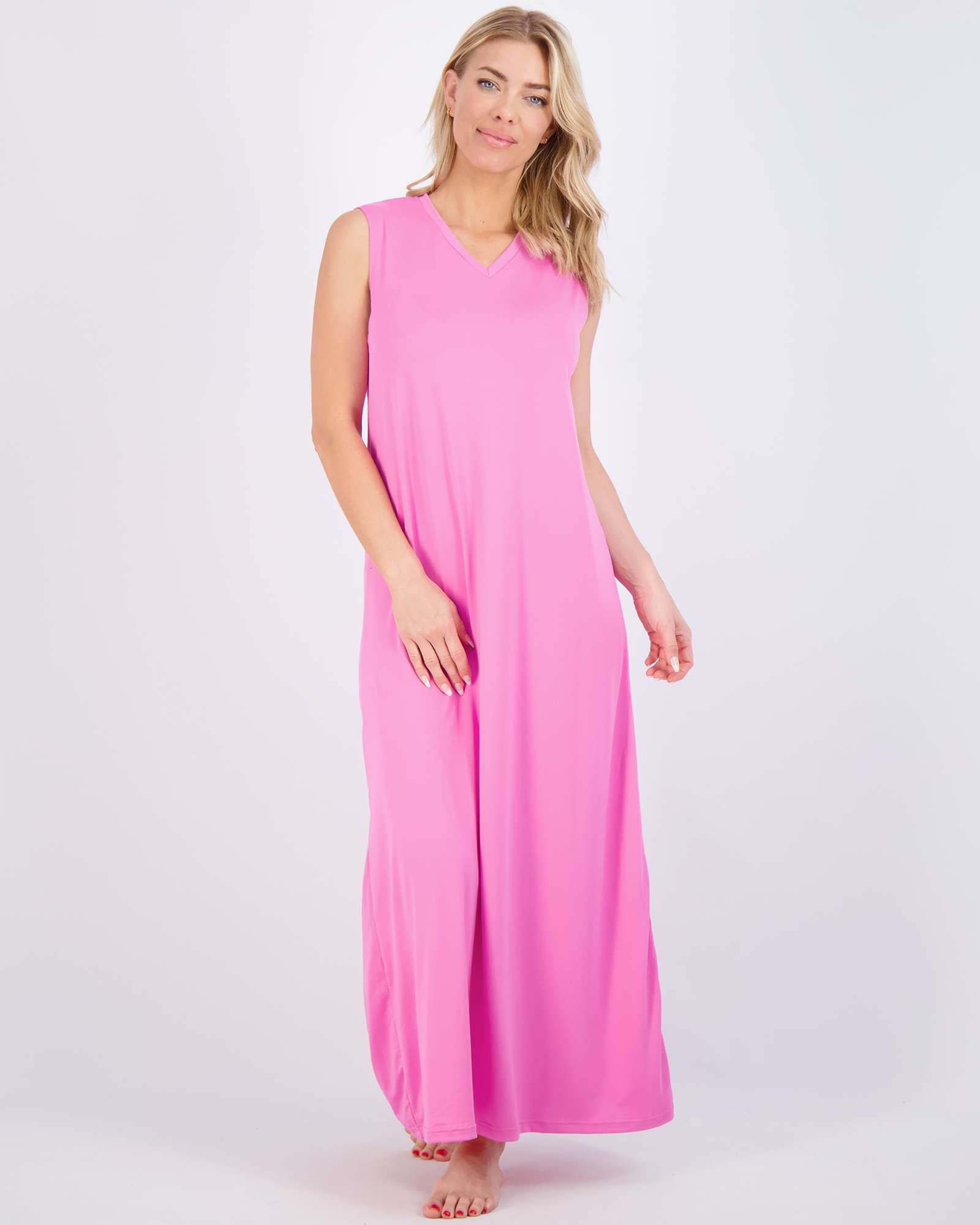 3 Pack: Women's Soft Tank Nightgown (Available in Plus Size)