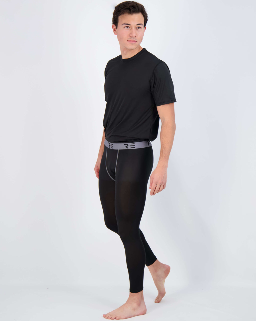 3 Pack: Mens Active Compression Pants
