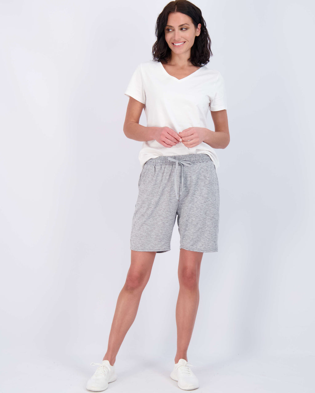 4 Pack: Womens Dry-Fit 7" Bermuda Shorts