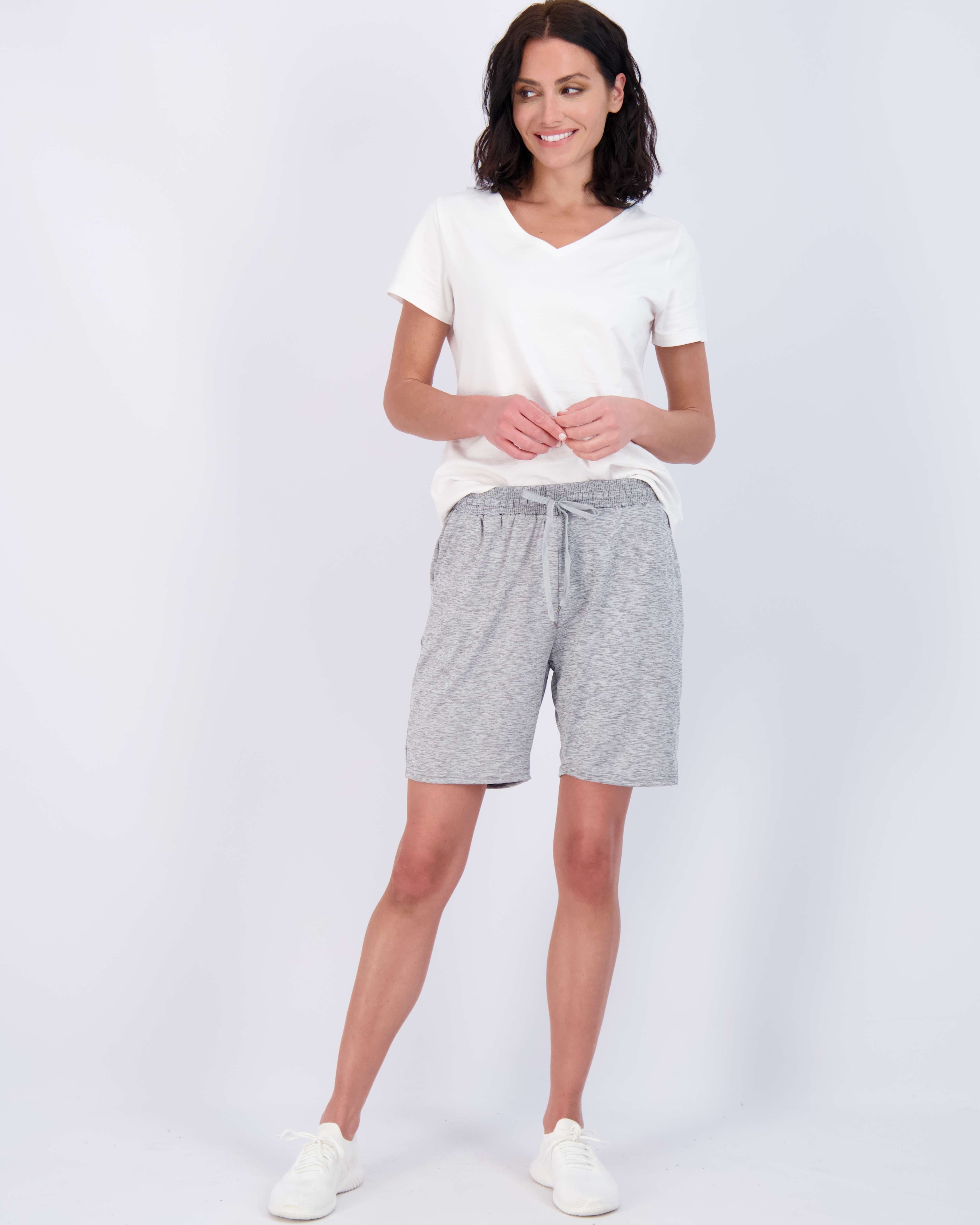 4 Pack: Womens Dry-Fit 7" Bermuda Shorts