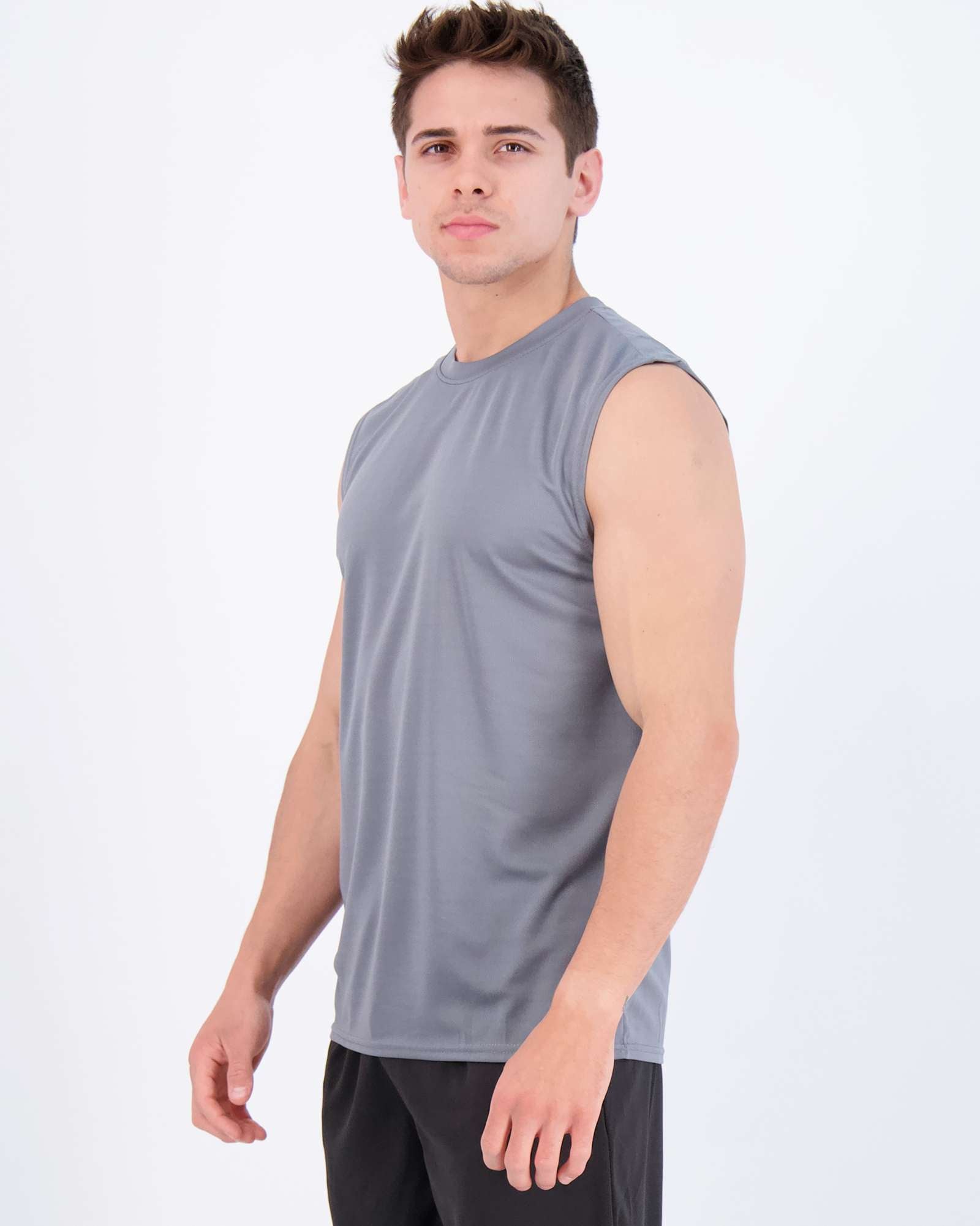 5 Pack: Mens Mesh Active Tank Top (Available in Big & Tall)