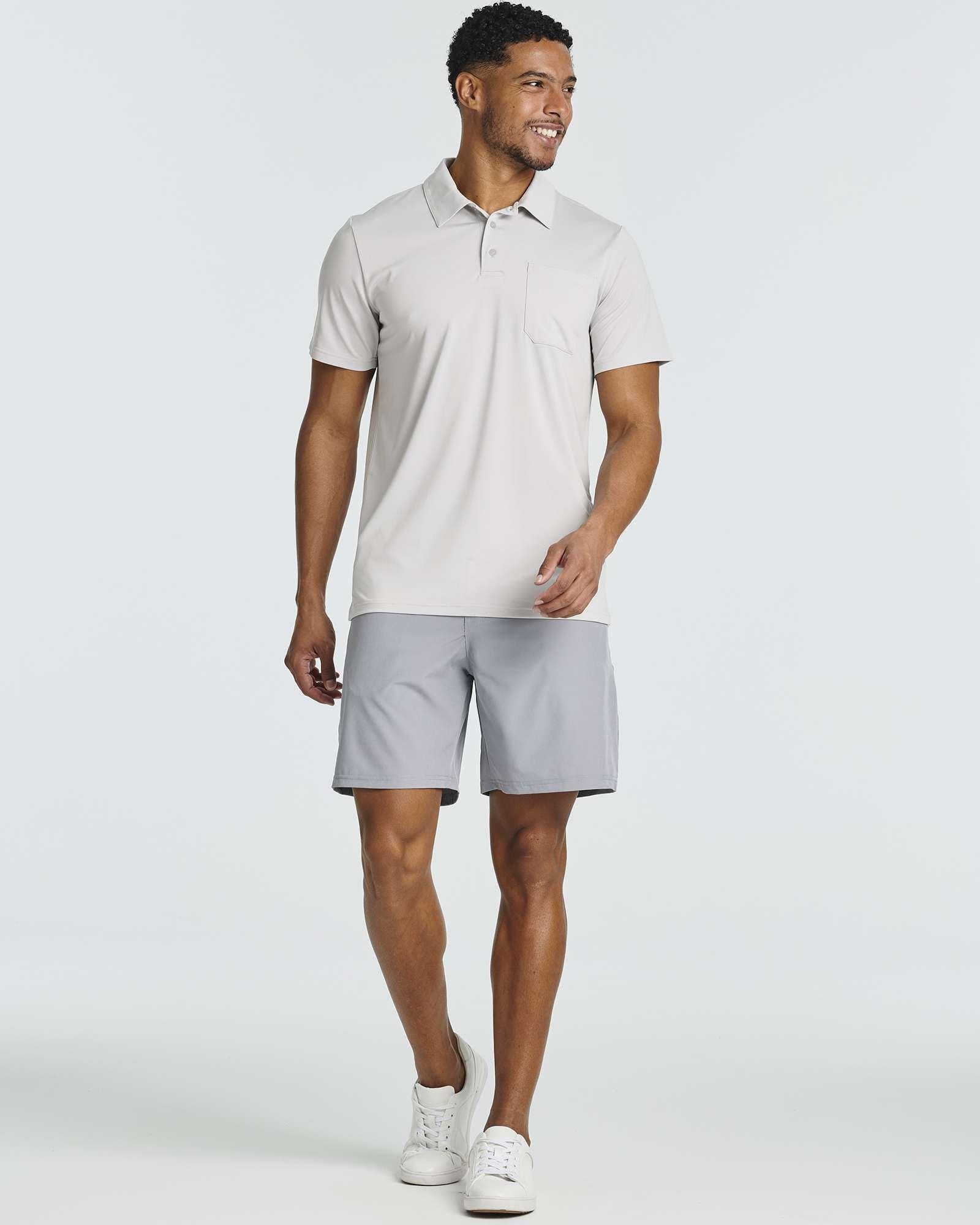 3 Pack: Men's Short Sleeve Pocket Polo Shirt (Available in Big & Tall)