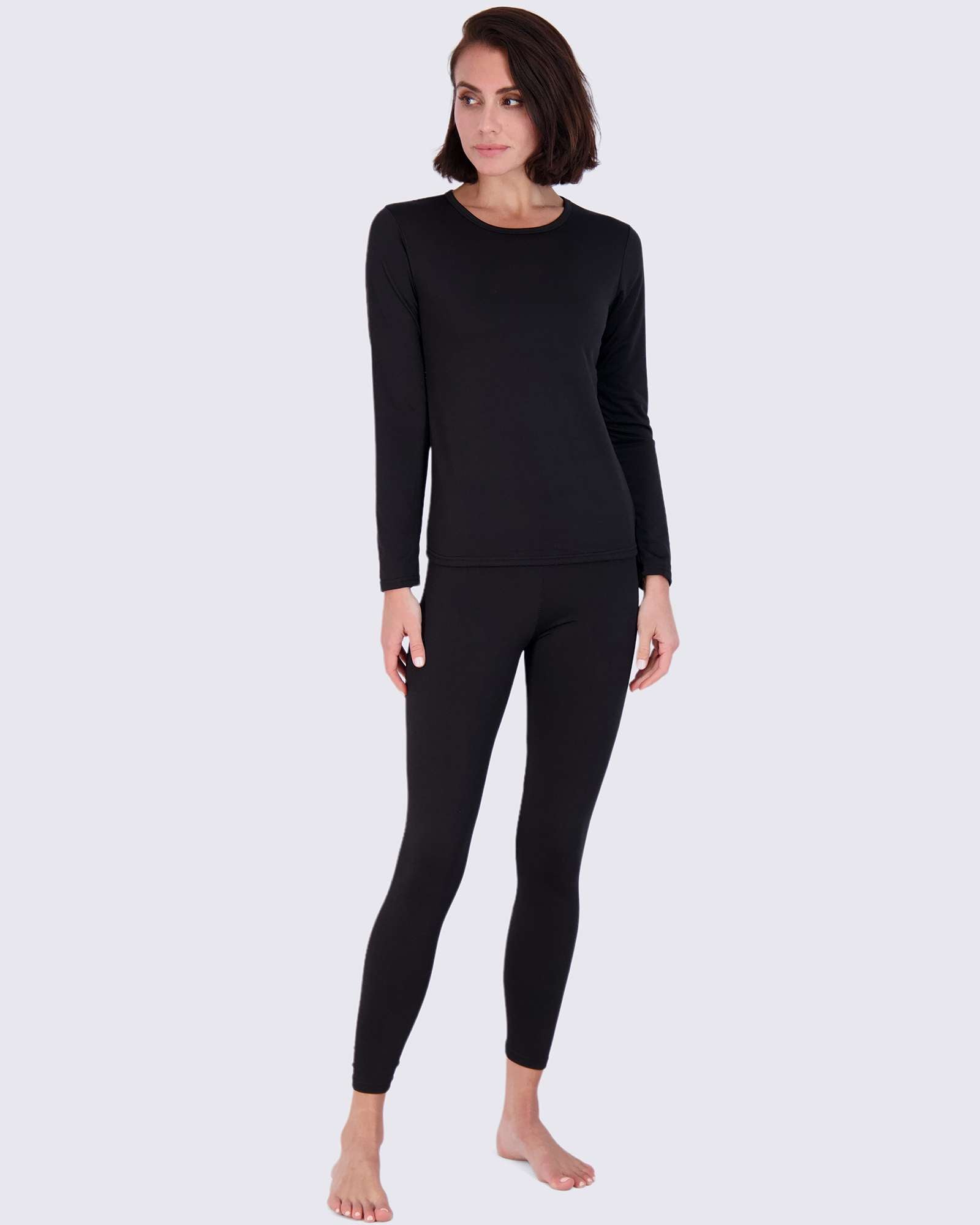 4 Piece: Womens Thermal Underwear Set