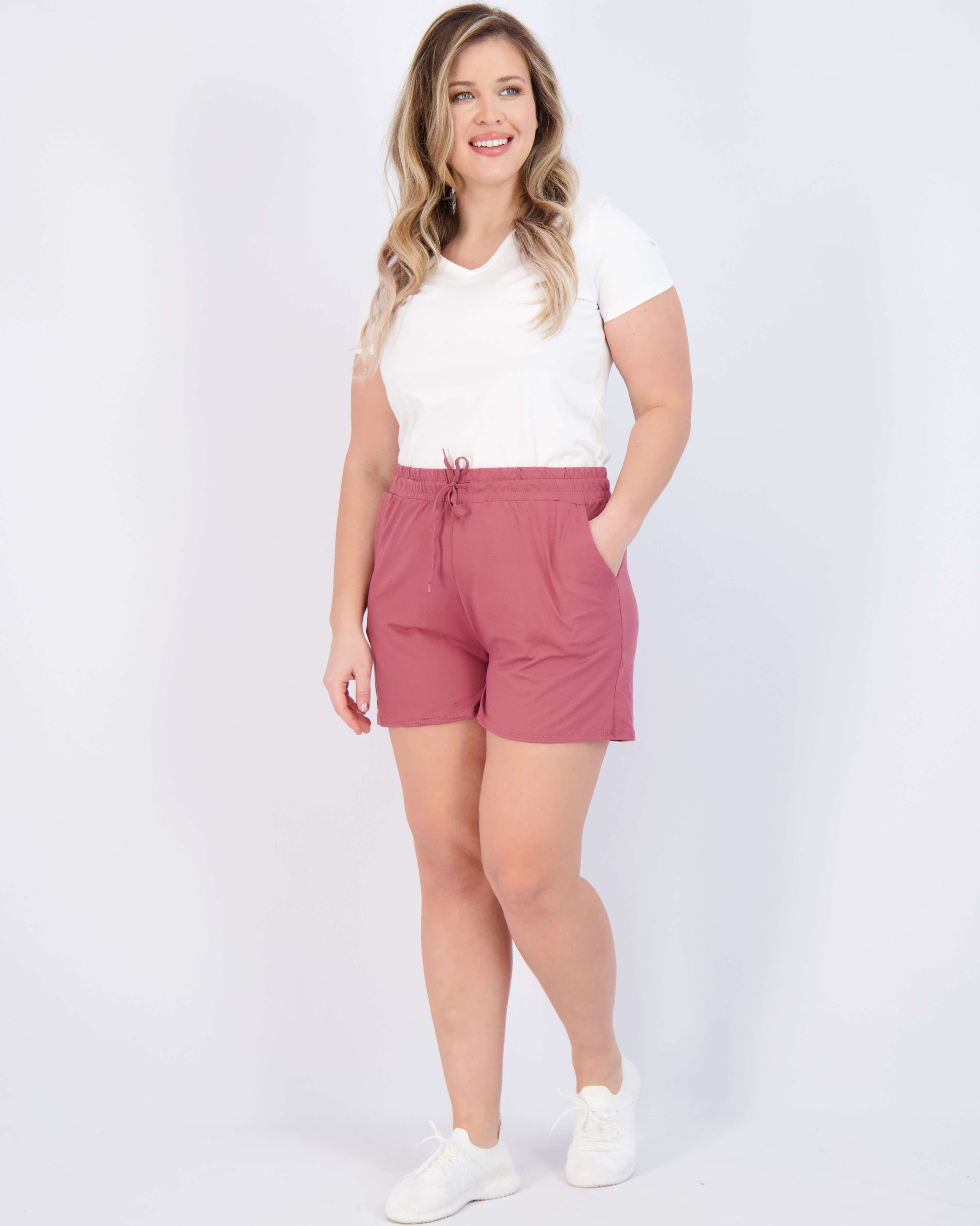 3 Pack: Womens Plus Super-Soft Lounge Shorts