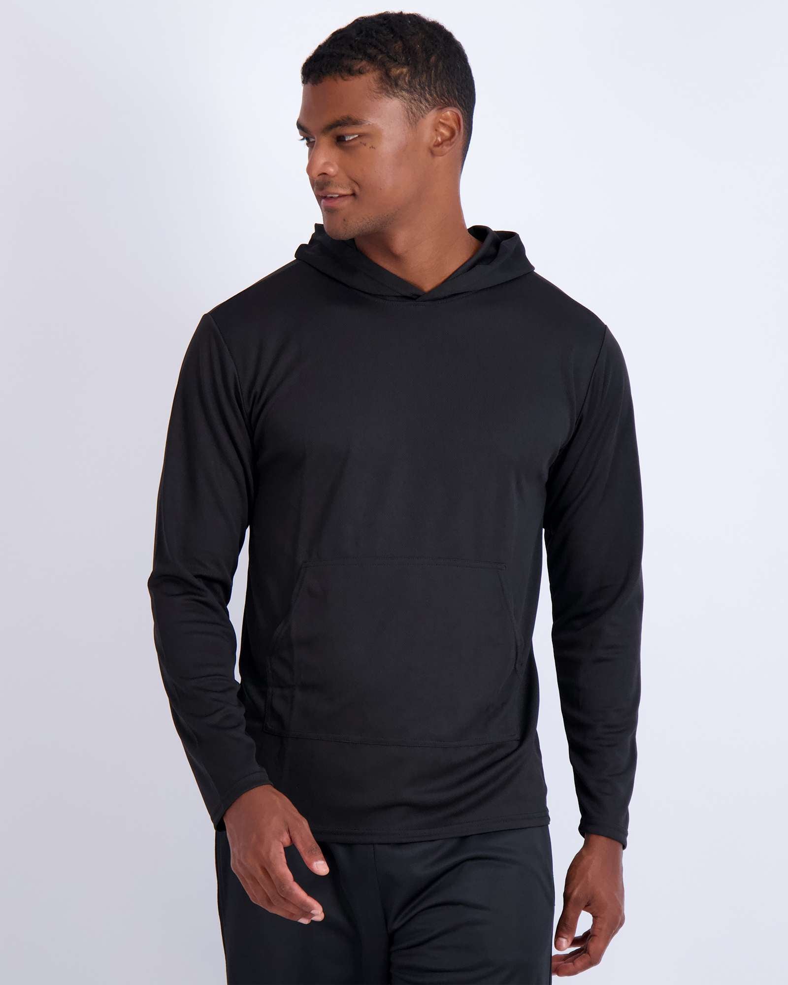 3 Pack: Mens Mesh Pullover Hoodie