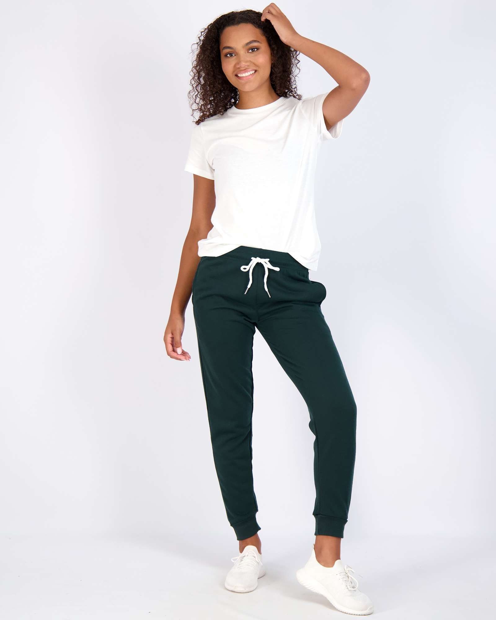 3 Pack: Womens French Terry Lounge Jogger Sweatpants
