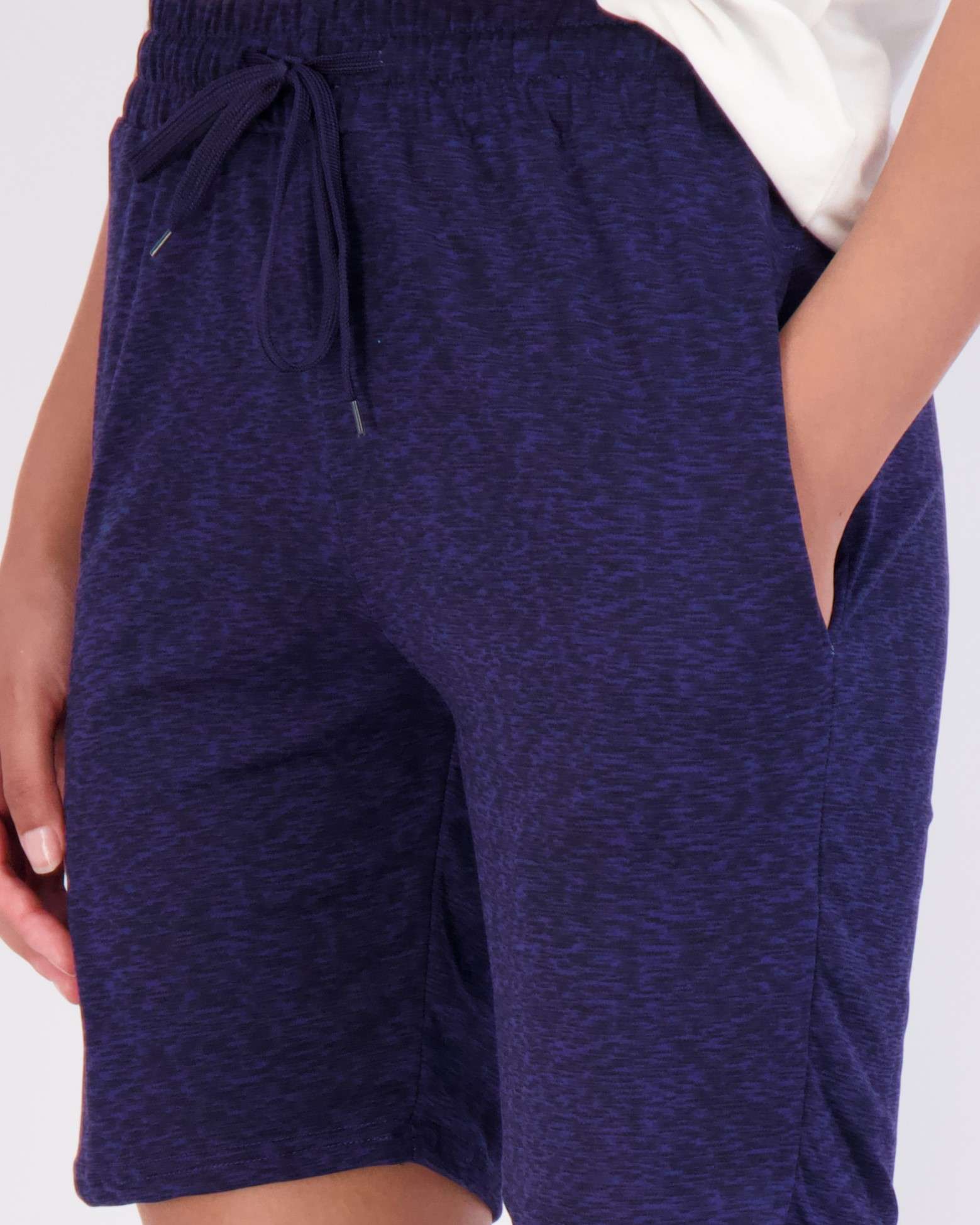 4 Pack: Women's 7" Bermuda Long High Waisted Shorts (Available in Plus Size)