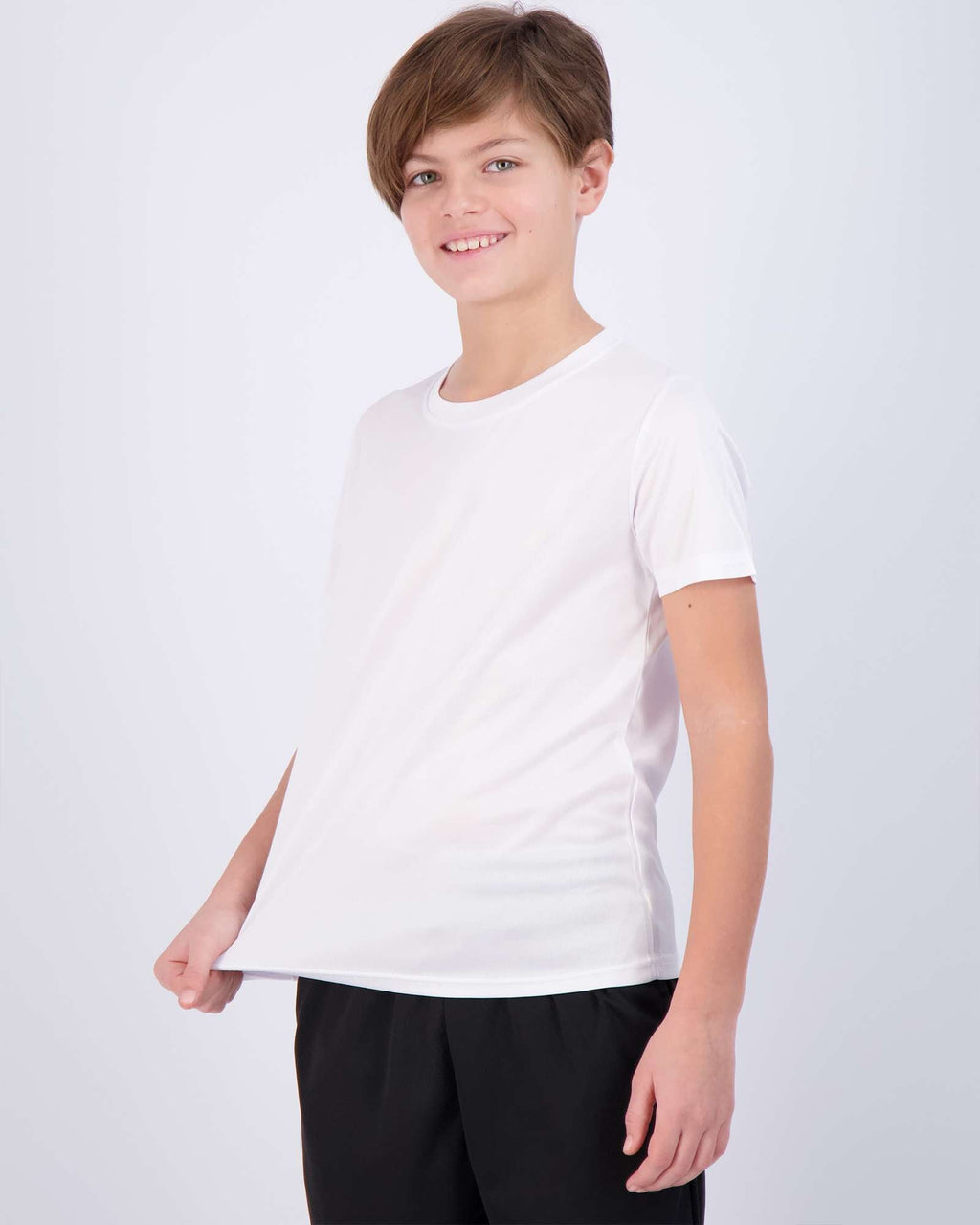 5 Pack: Boys Mesh Active Short-Sleeve T-Shirt