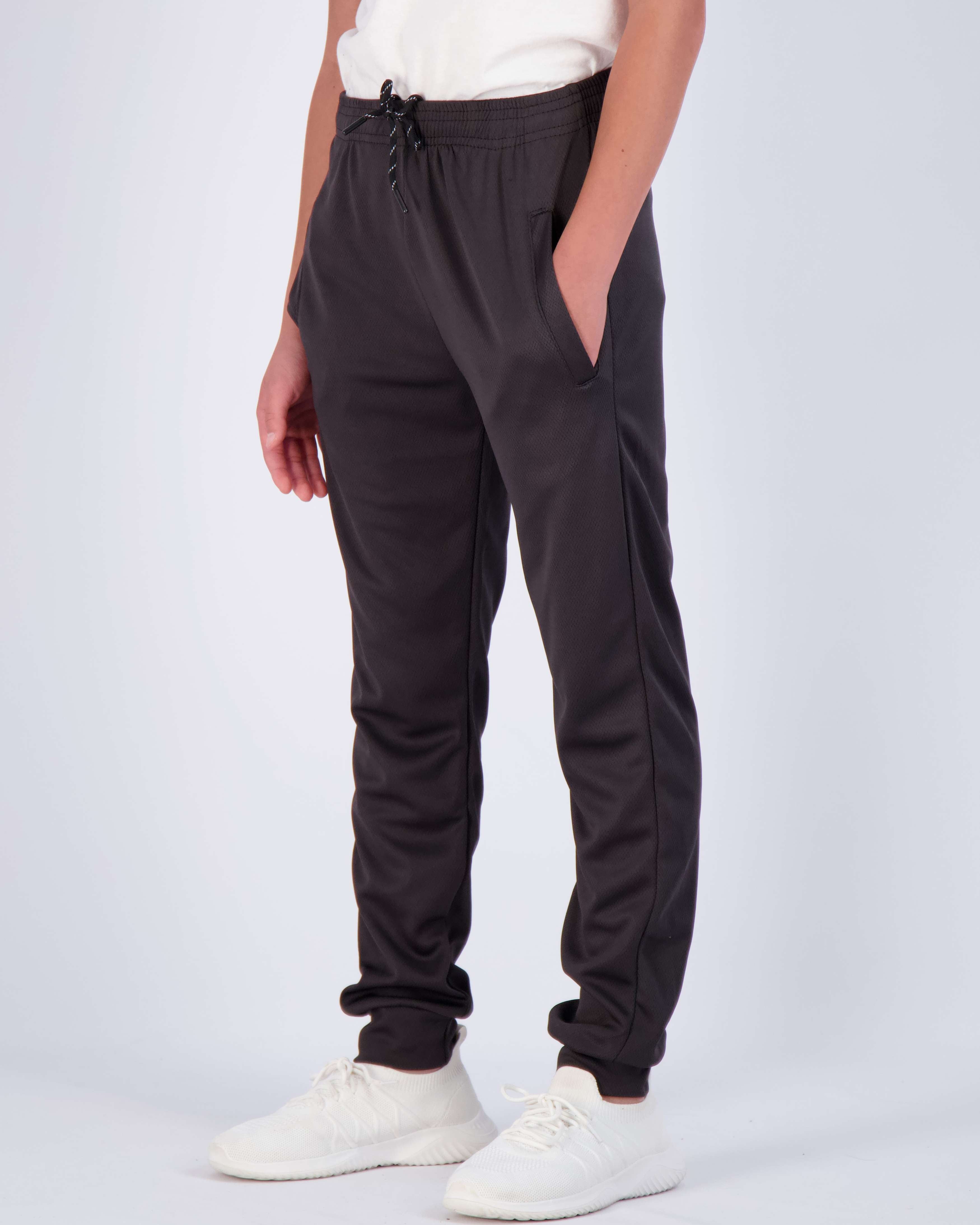 3 Pack: Boys Mesh Active Casual Jogger Sweatpants
