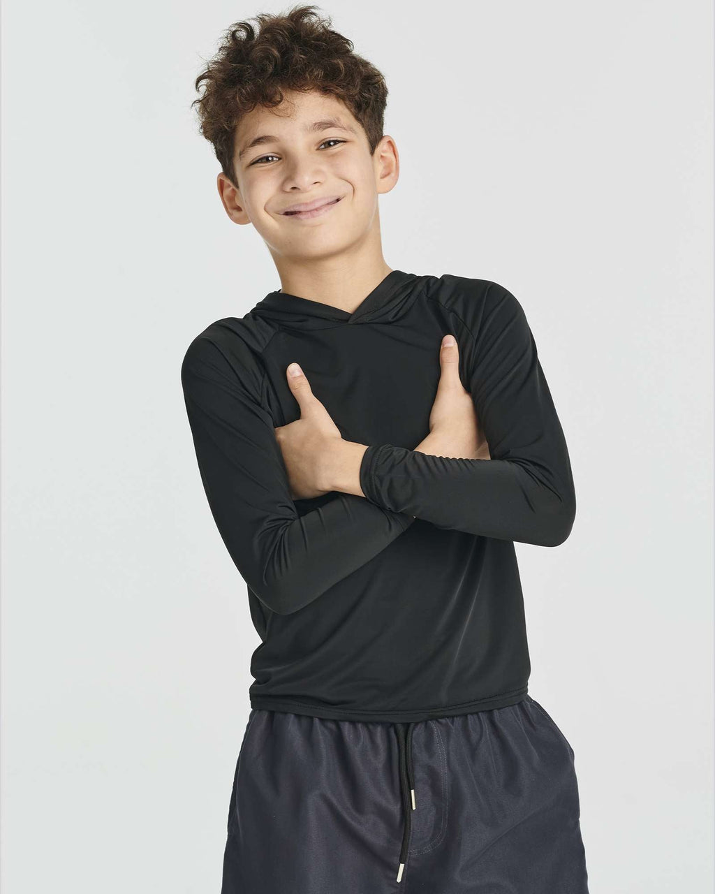 3 Pack: Youth Rashguard Hoodie UPF Sun Protection