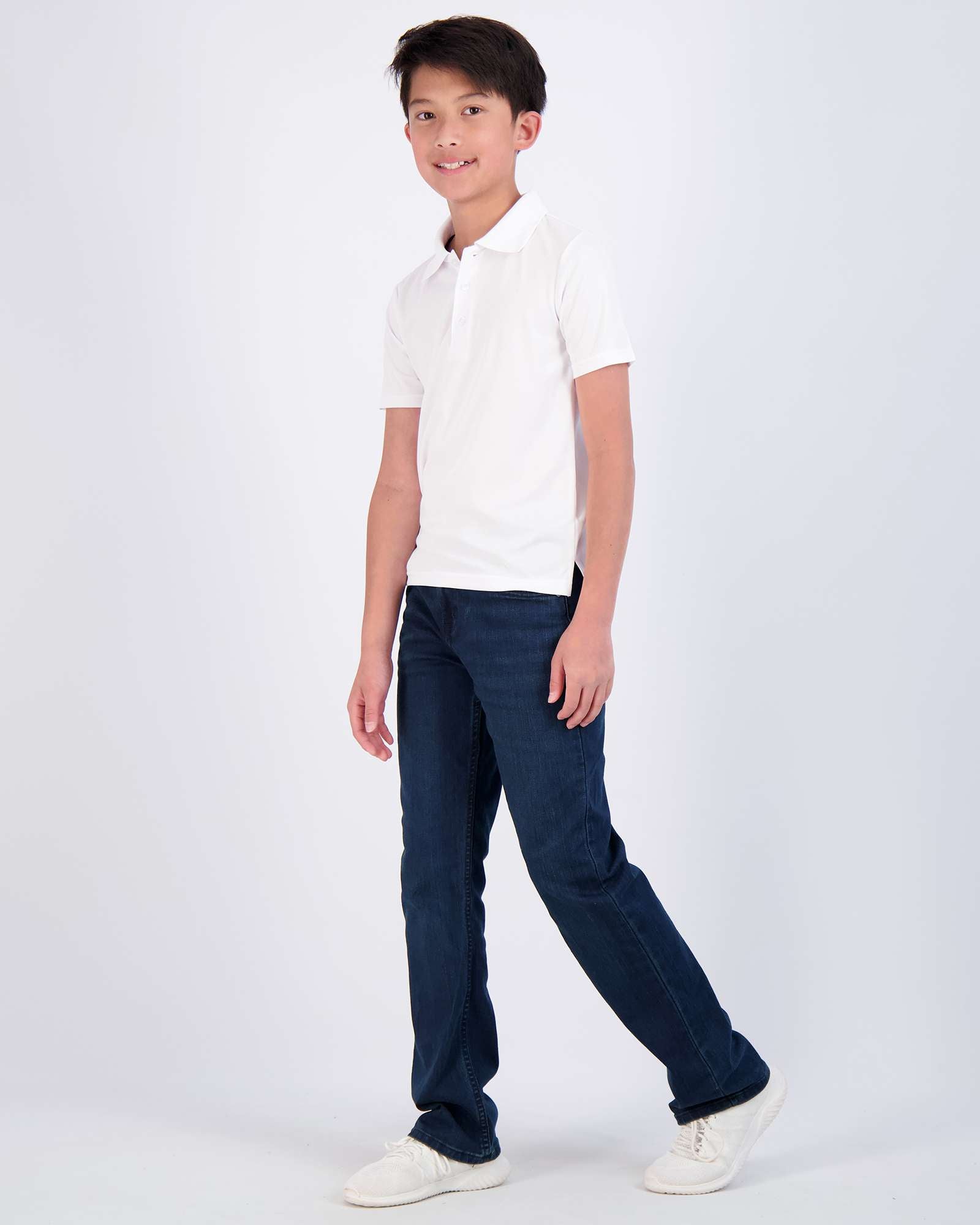 3 Pack: Boys' Short Sleeve Polo Shirt