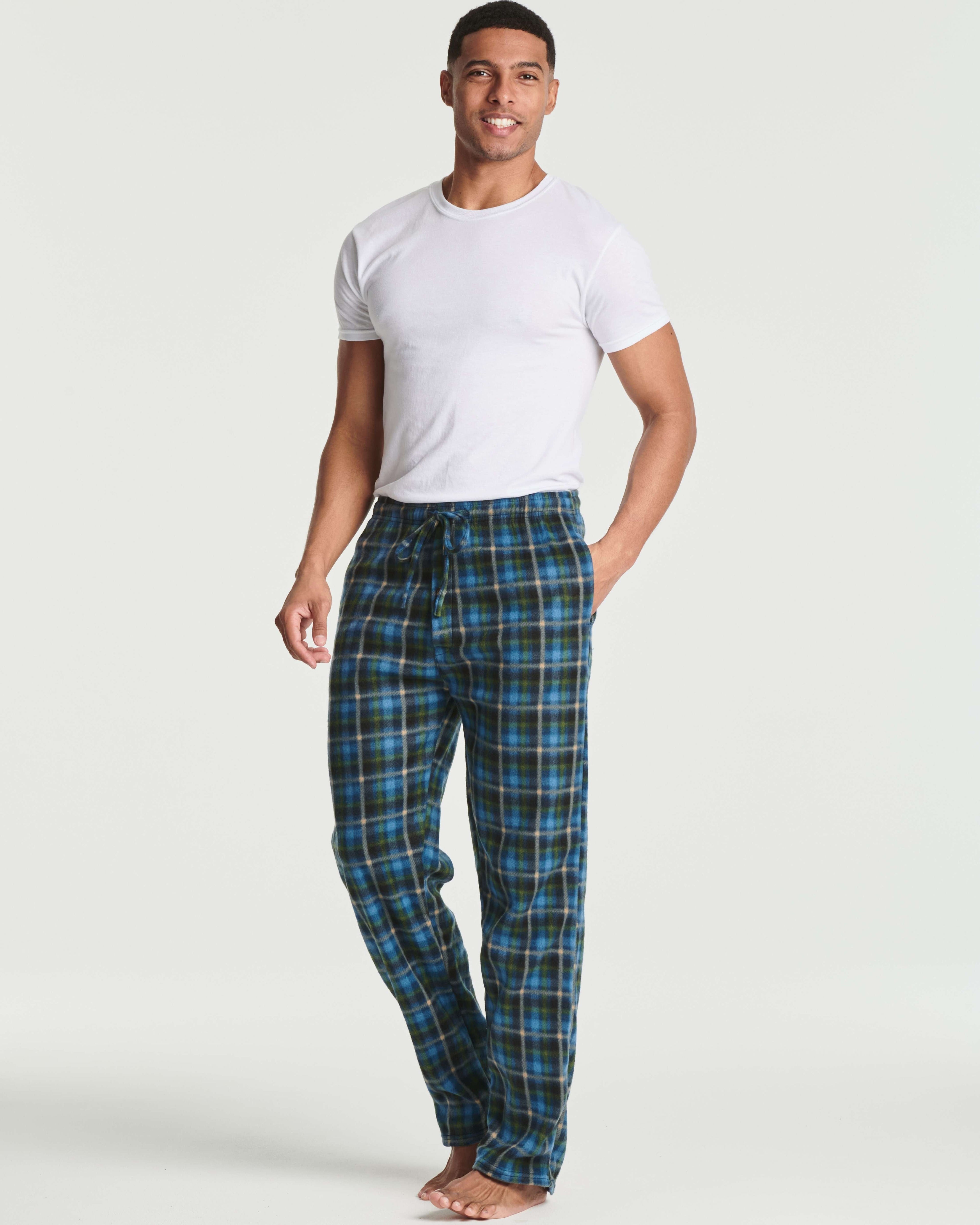 3 Pack: Mens Fleece Pajama Pants