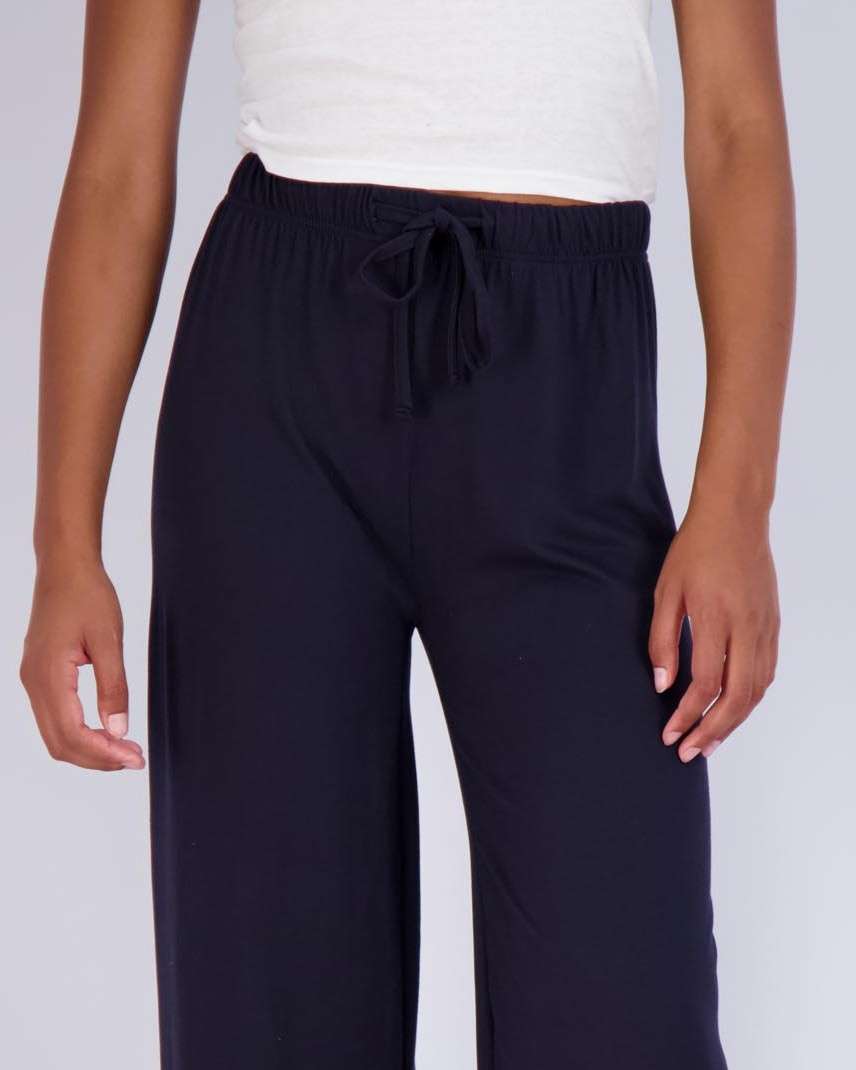 3 Pack: Womens Wide Leg Palazzo Lounge Pajama Pants