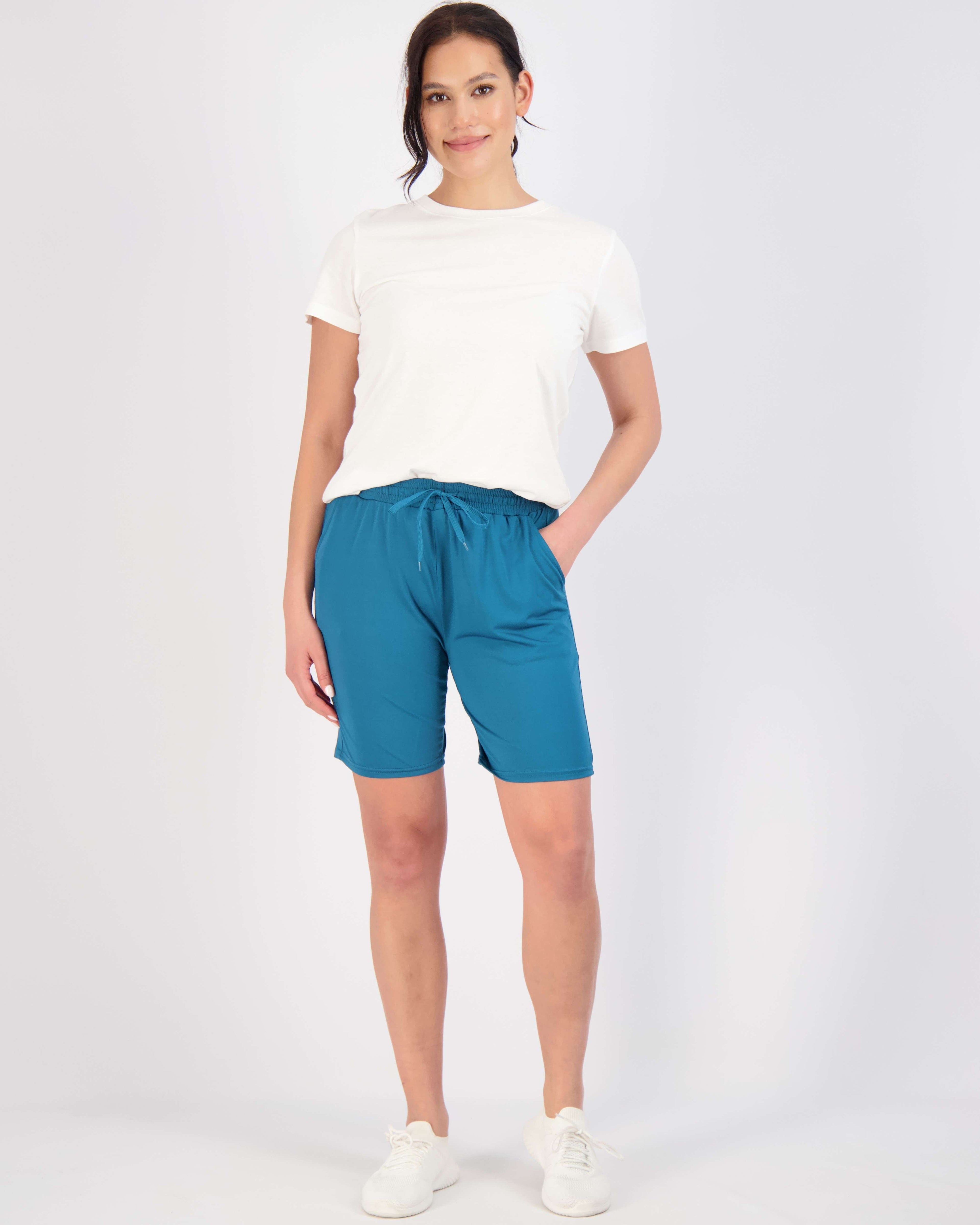 4 Pack: Womens Dry-Fit 7" Bermuda Shorts