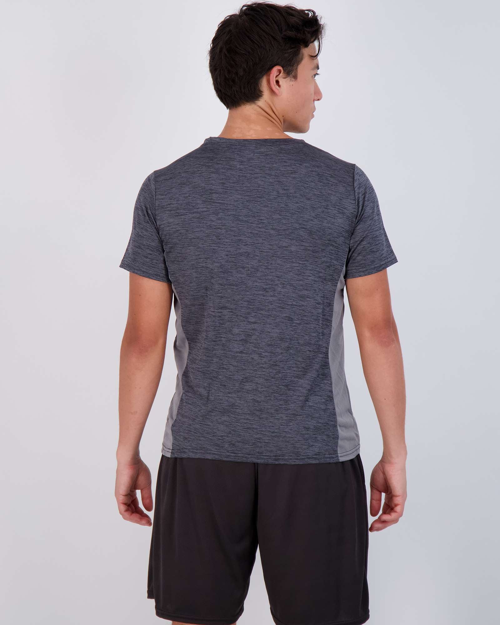 5 Pack: Mens Dry-Fit Active Crew Neck T-Shirt