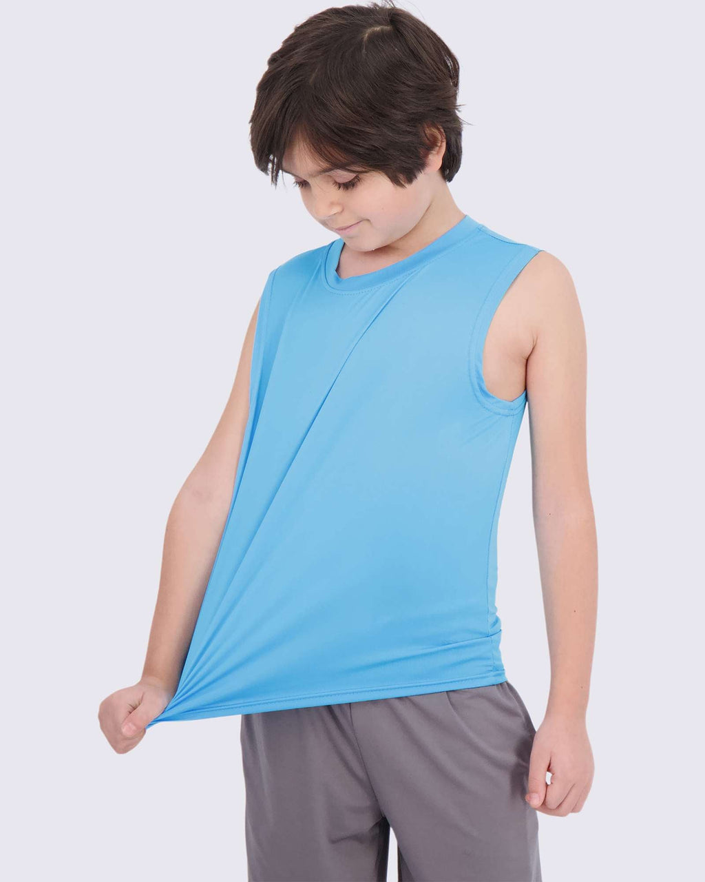 5 Pack: Boys Dry-Fit Active Tank Top
