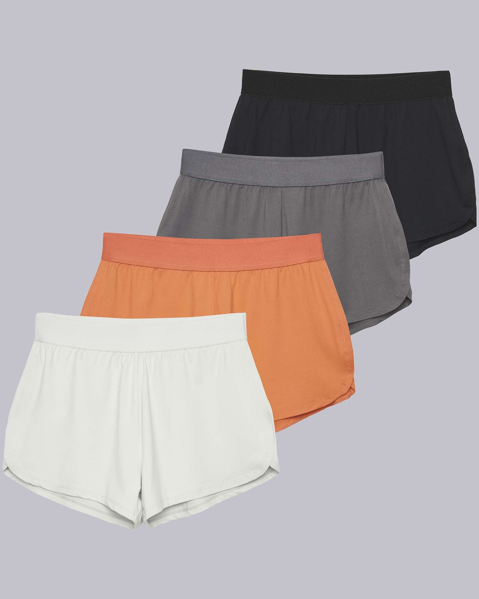 4 Pack: Women's Running Shorts