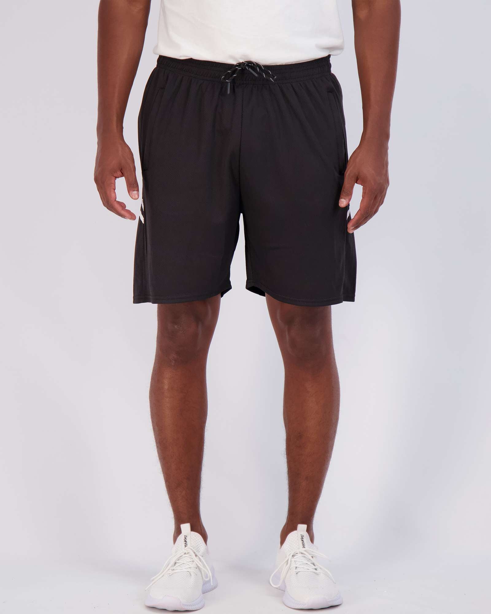 4 Pack: 7" Athletic Running Quick Dry Mesh Shorts with Zipper Pockets (Available In Big & Tall)